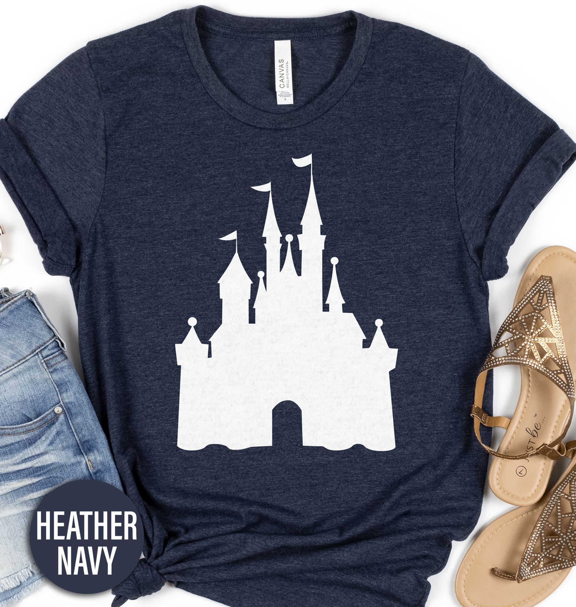 Disney Castle Shirt Disney Vacation Shirts Embrace the magic with our Disney Castle Shirt, perfect for every Disney Princess at heart. Featuring the iconic Cinderella Castle, this Magic Kingdom Tee is a must-have for your Disney family shirts collection. Customize your Disney vacation with our unique Disney Park Apparel. Ideal for both Disney World and Disneyland adventures!