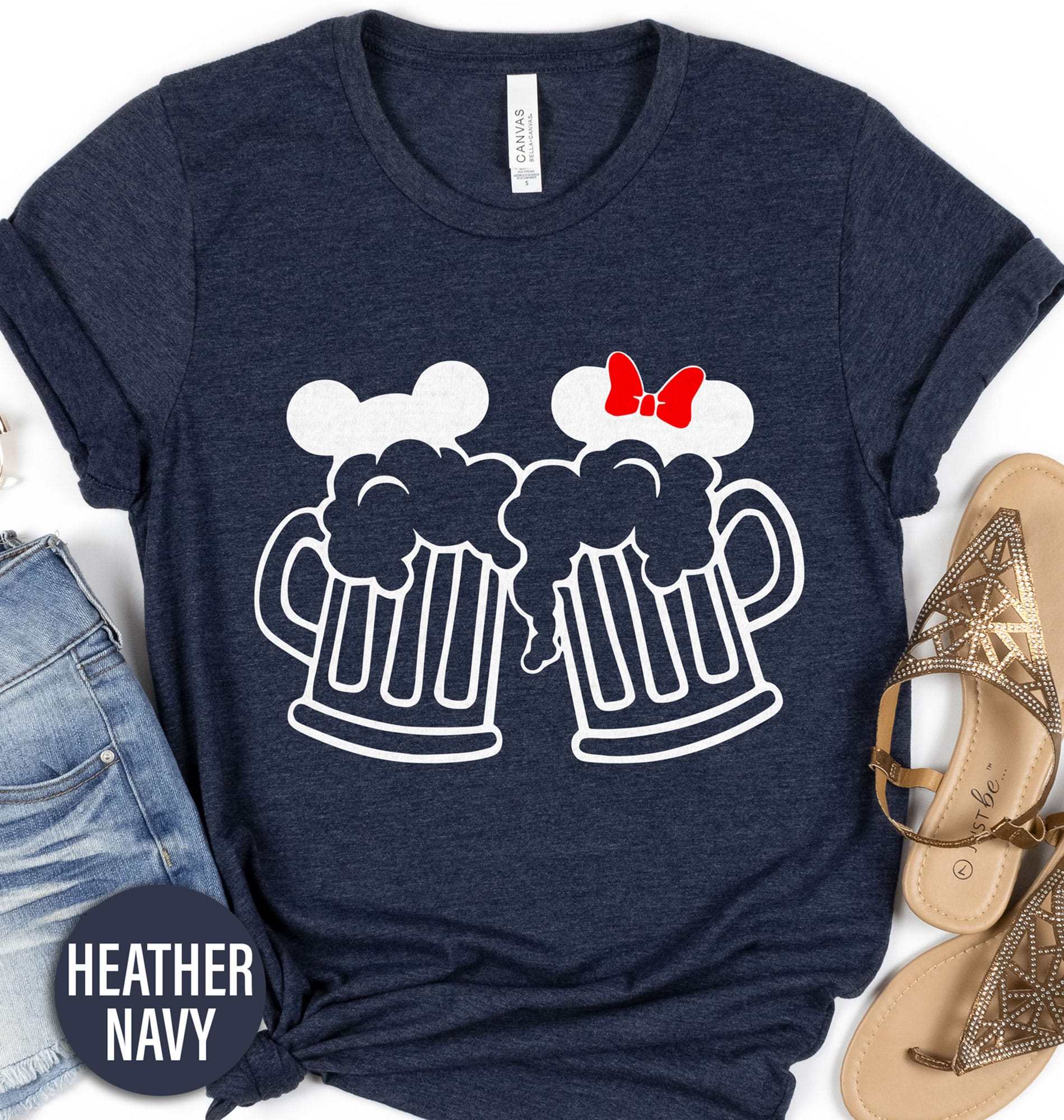 Disney Beer Mug Shirt Disney Vacation Shirts Unleash the magic of your Disney vacation with our exclusive Disney Beer Mug Shirt! Perfect for Disney-loving beer enthusiasts, this unique tee combines iconic Mickey-inspired designs with a fun twist. Ideal for bar crawls, matching group outfits, or simply showcasing your Disney and beer passion. Make every sip memorable!