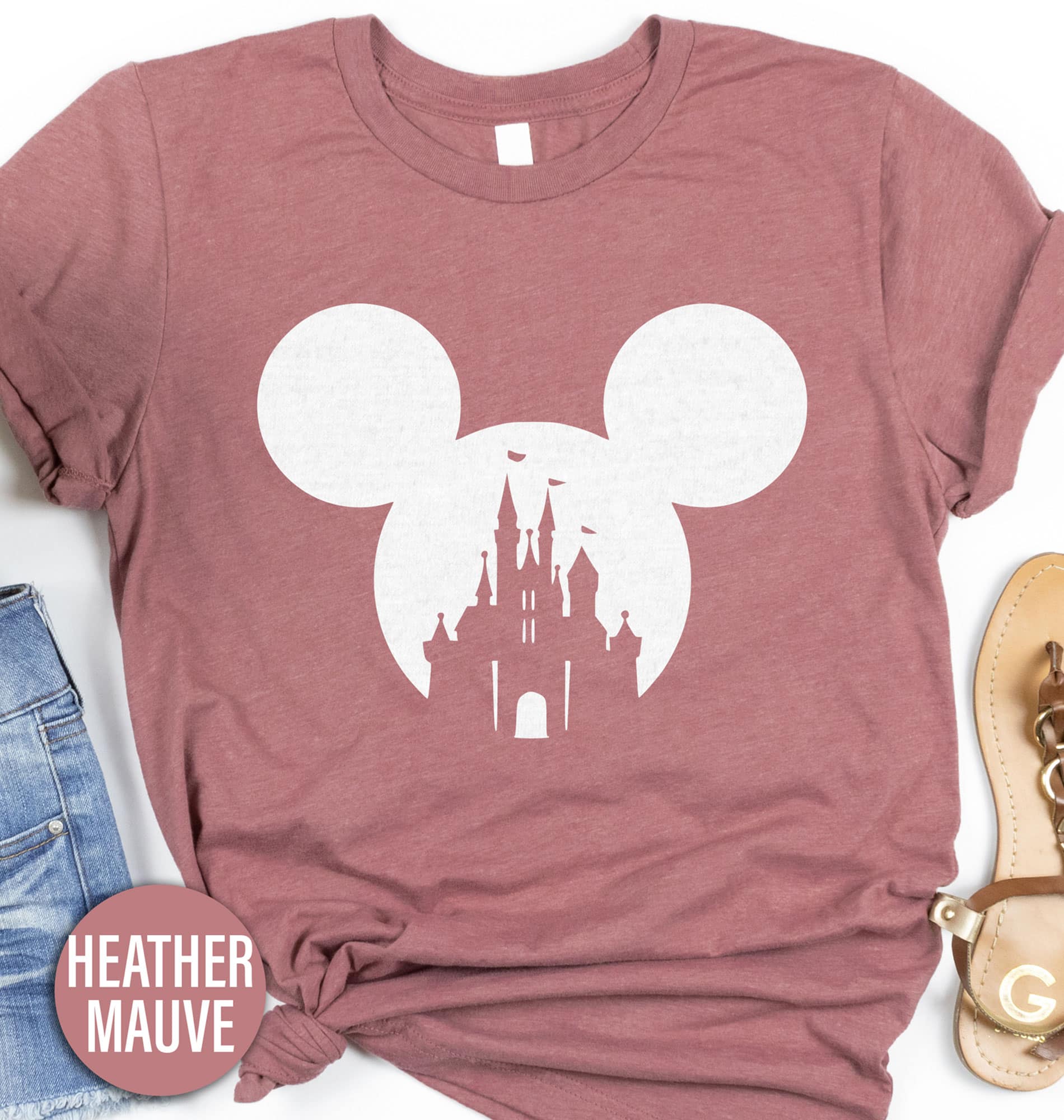 Mickey Castle Shirt Disney Vacation Shirts Embark on a magical journey with our Mickey Castle Shirt, the perfect Disney Vacation Shirt for the whole family. Featuring a unique Mickey Silhouette against the iconic Disney Castle, this custom Mickey Shirt is a must-have for your Disney Park adventures. Capture the enchantment of the Magic Kingdom with this exclusive Disney Trip Tee.