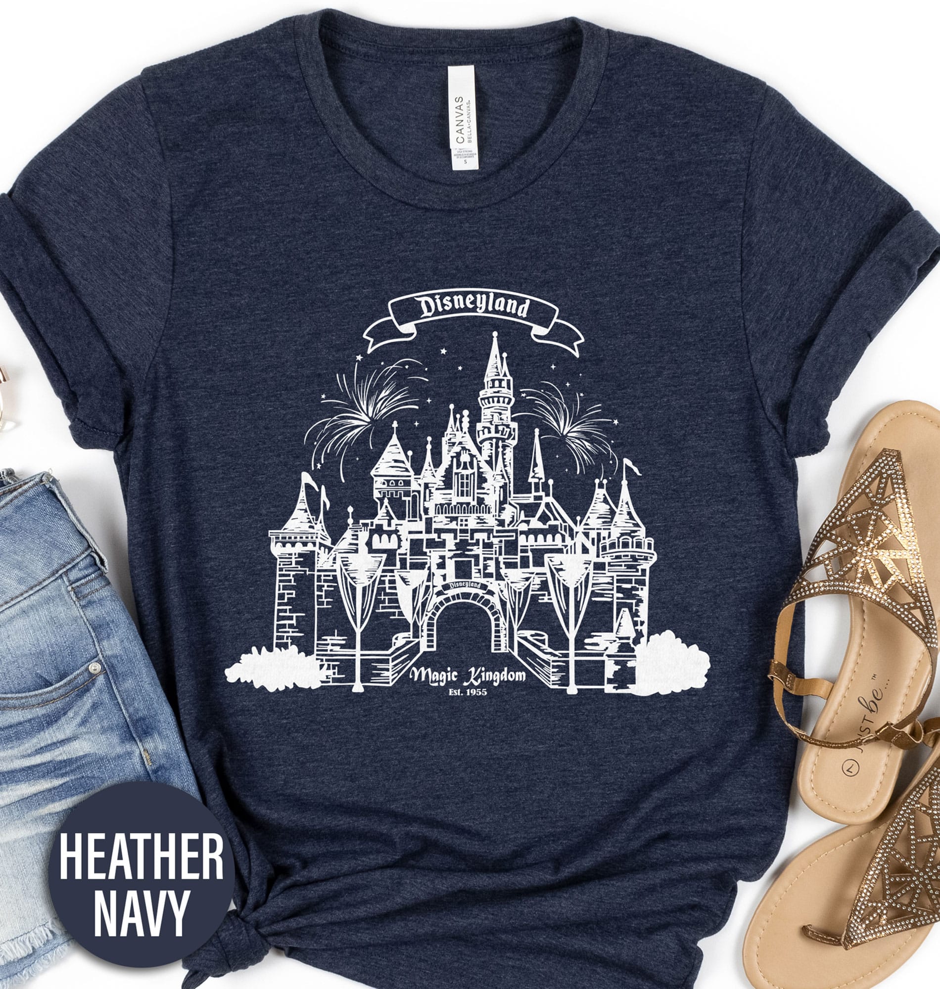 Disneyland Castle Firework Shirt Disney Vacation Shirts Experience the magic with our Disneyland Castle Firework Shirt from VacationShirts.com. Capturing the enchantment of Disney's night shows, this tee features vibrant fireworks over the iconic castle. Perfect for Disney theme park enthusiasts, it's a must-have Disney vacation tee and a memorable Castle Firework souvenir. Step into Fantasyland every day!