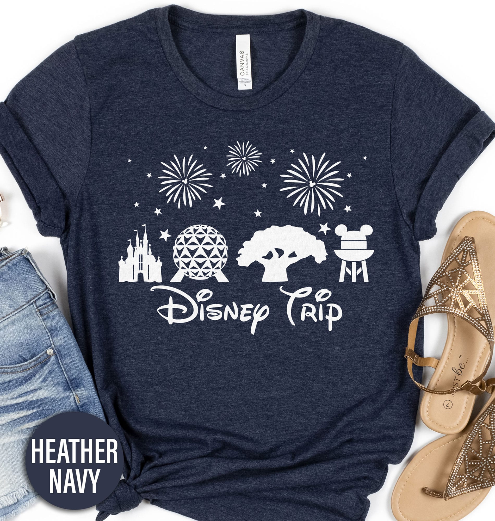 Disney Trip Shirt Disney Vacation Shirts Embark on a magical journey with our Disney Trip 2023 Shirts from VacationShirts.com! Perfect for families, our custom Disney shirts feature beloved characters and unique designs. Personalize your matching Disney shirts for an unforgettable Disneybound experience. Ideal for groups, our Disney vacation tees and Disney park apparel add extra enchantment to your adventure!