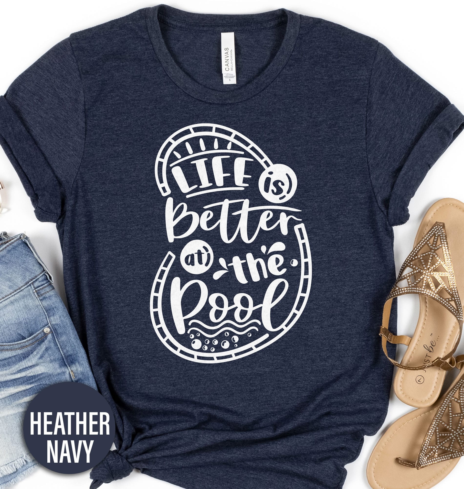 Life Is Better at the Pool Shirt Cruise Vacation Shirts The Life Is Better at the Pool Shirt comes in many different styles and colors.