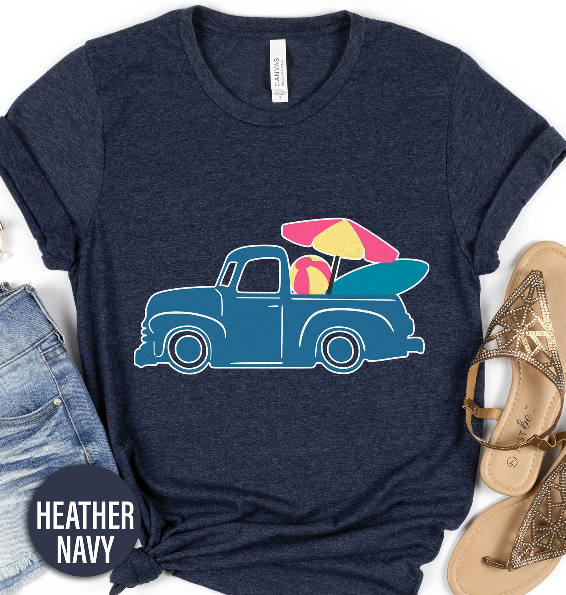 Truck Beach Shirt Beach Vacation The Truck Beach Shirt comes in many different styles and colors.