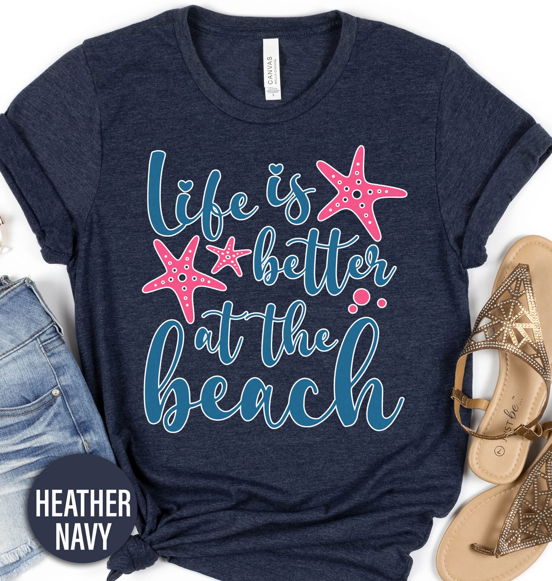 Life Is Better At the Beach Shirt Beach Vacation The Life Is Better At the Beach Shirt comes in many different styles and colors.