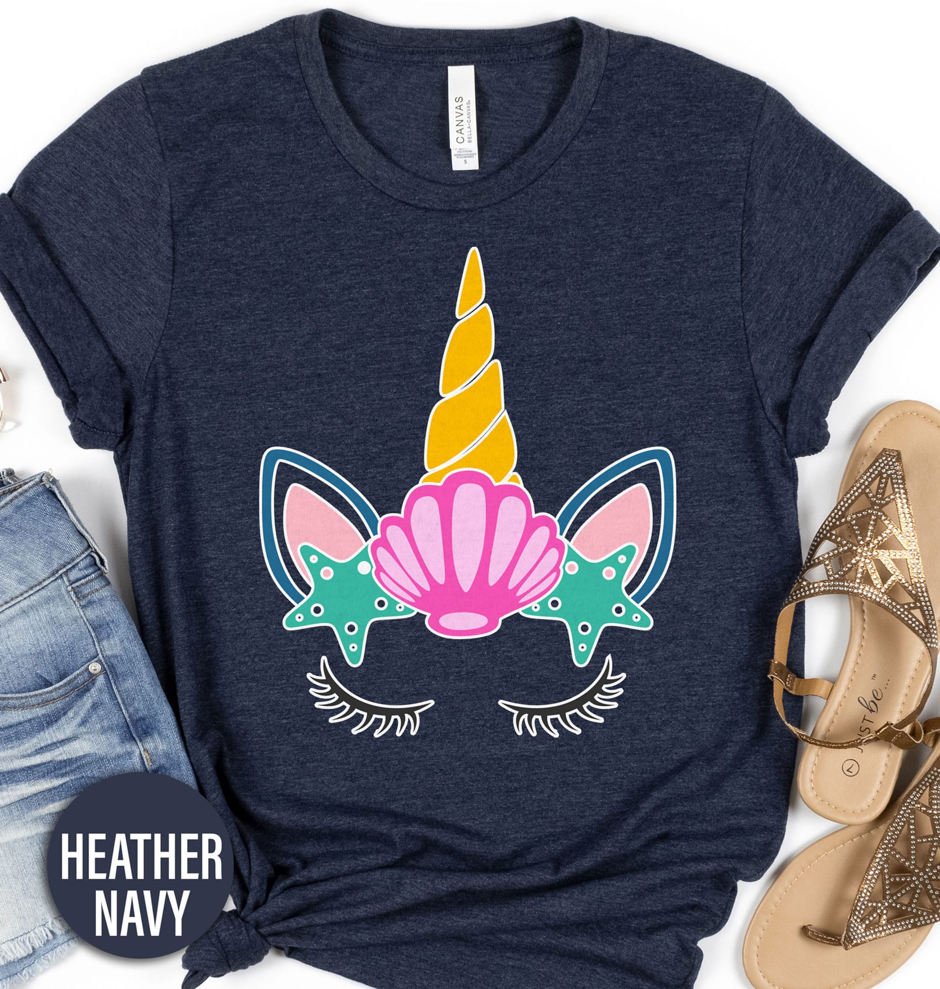 Unicorn Mermaid Shirt Beach Vacation The Unicorn Mermaid Shirt comes in many different styles and colors.