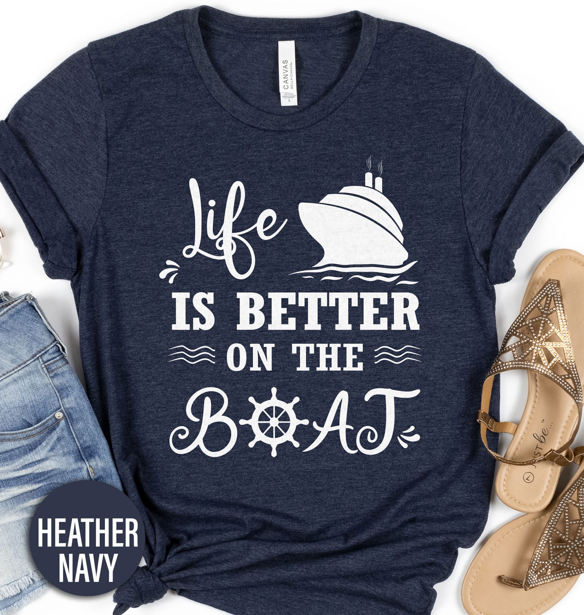 Life is Better on the Boat Cruise Shirt Cruise Vacation Shirts The Life is Better on the Boat Cruise Shirt comes in many different styles and colors.
