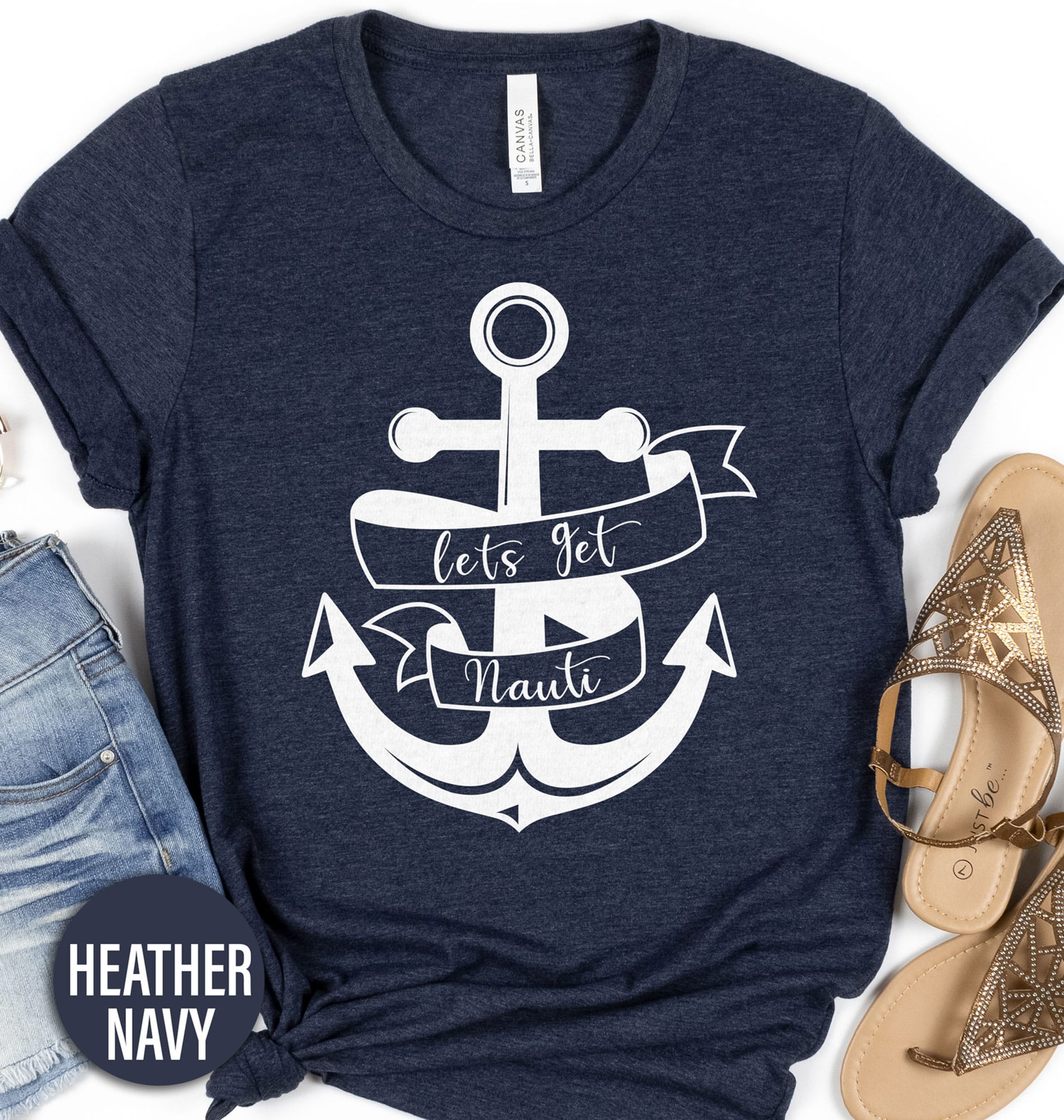 Let's Get Nauti Shirt Cruise Vacation Shirts The Let's Get Nauti Shirt comes in many different styles and colors.