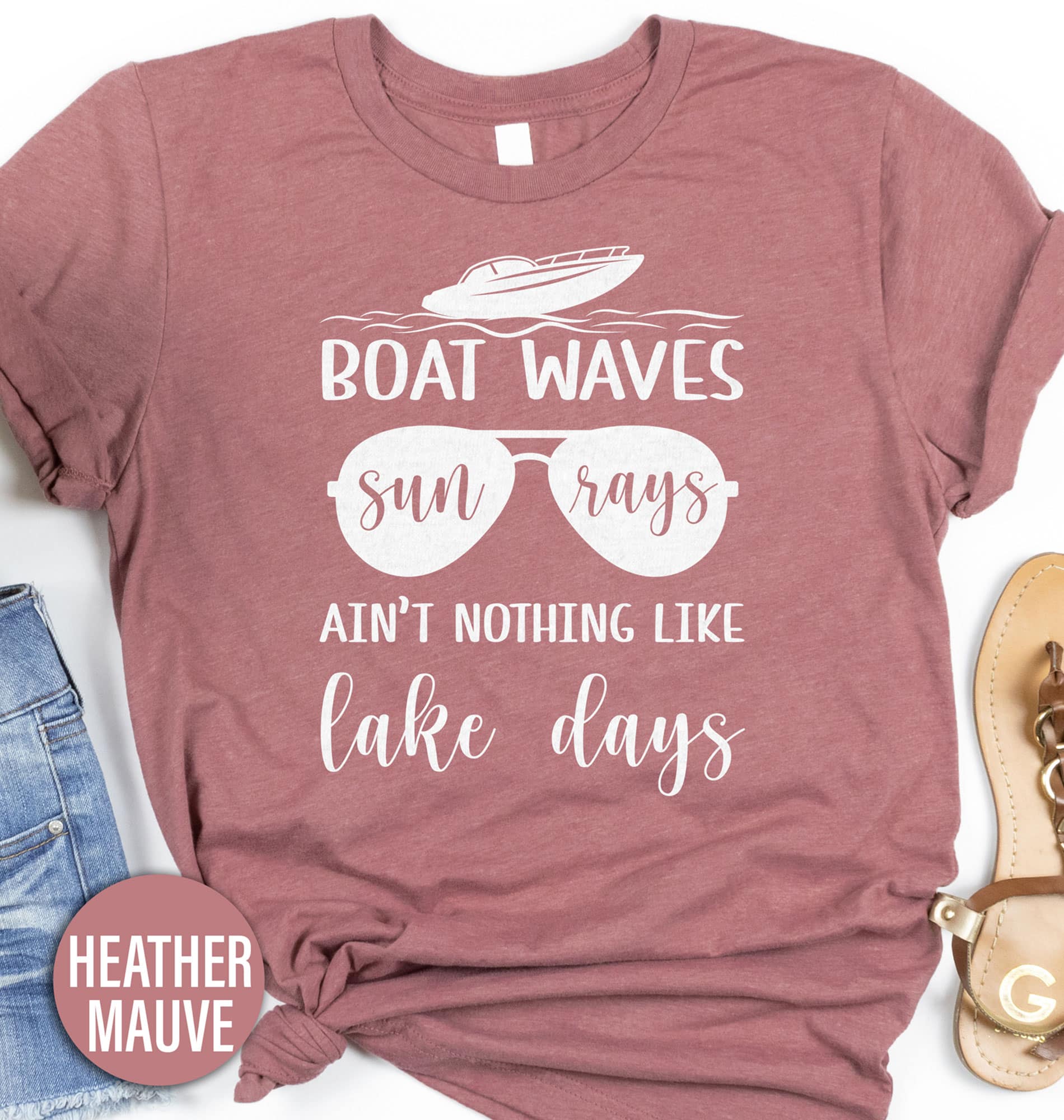 Boat Waves and Sun Rays Shirt Cruise Vacation Shirts The Boat Waves and Sun Rays Shirt comes in many different styles and colors.
