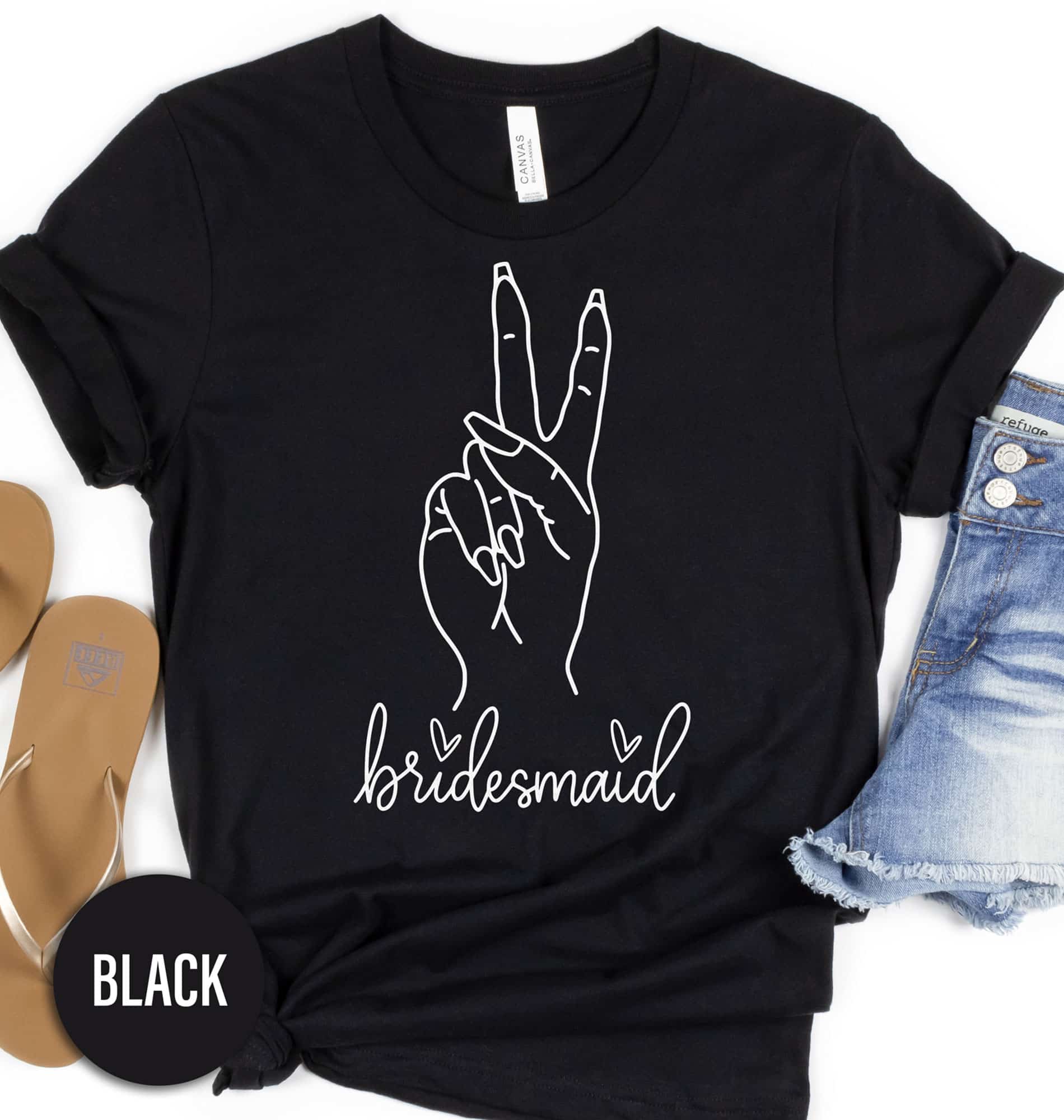 Bridesmaid Wedding Shirt Wedding Vacation The Bridesmaid Wedding Shirt comes in many different styles and colors.