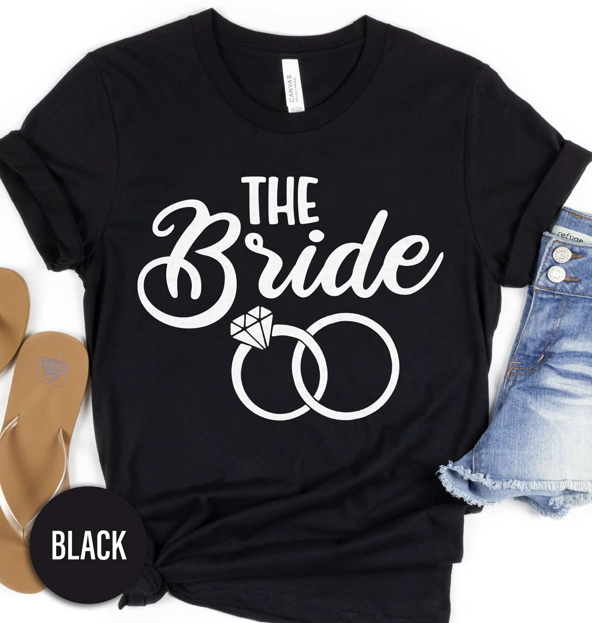 The Bride Wedding Shirt Wedding Vacation The The Bride Wedding Shirt comes in many different styles and colors.