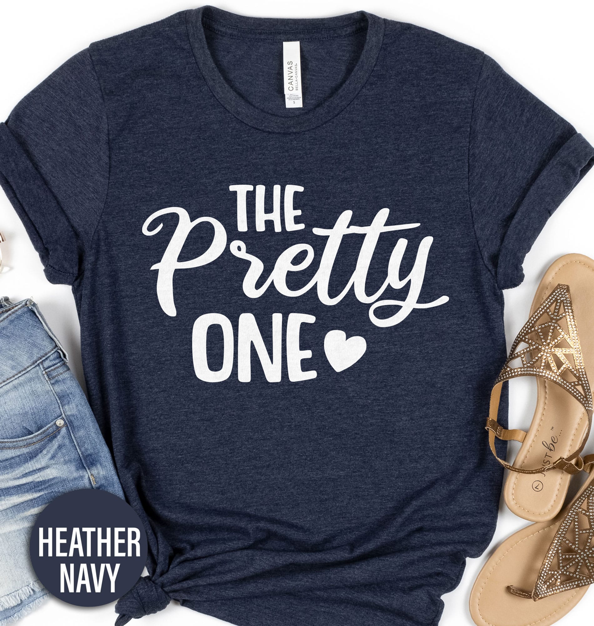 The Pretty One Wedding Shirt Wedding Vacation The The Pretty One Wedding Shirt comes in many different styles and colors.