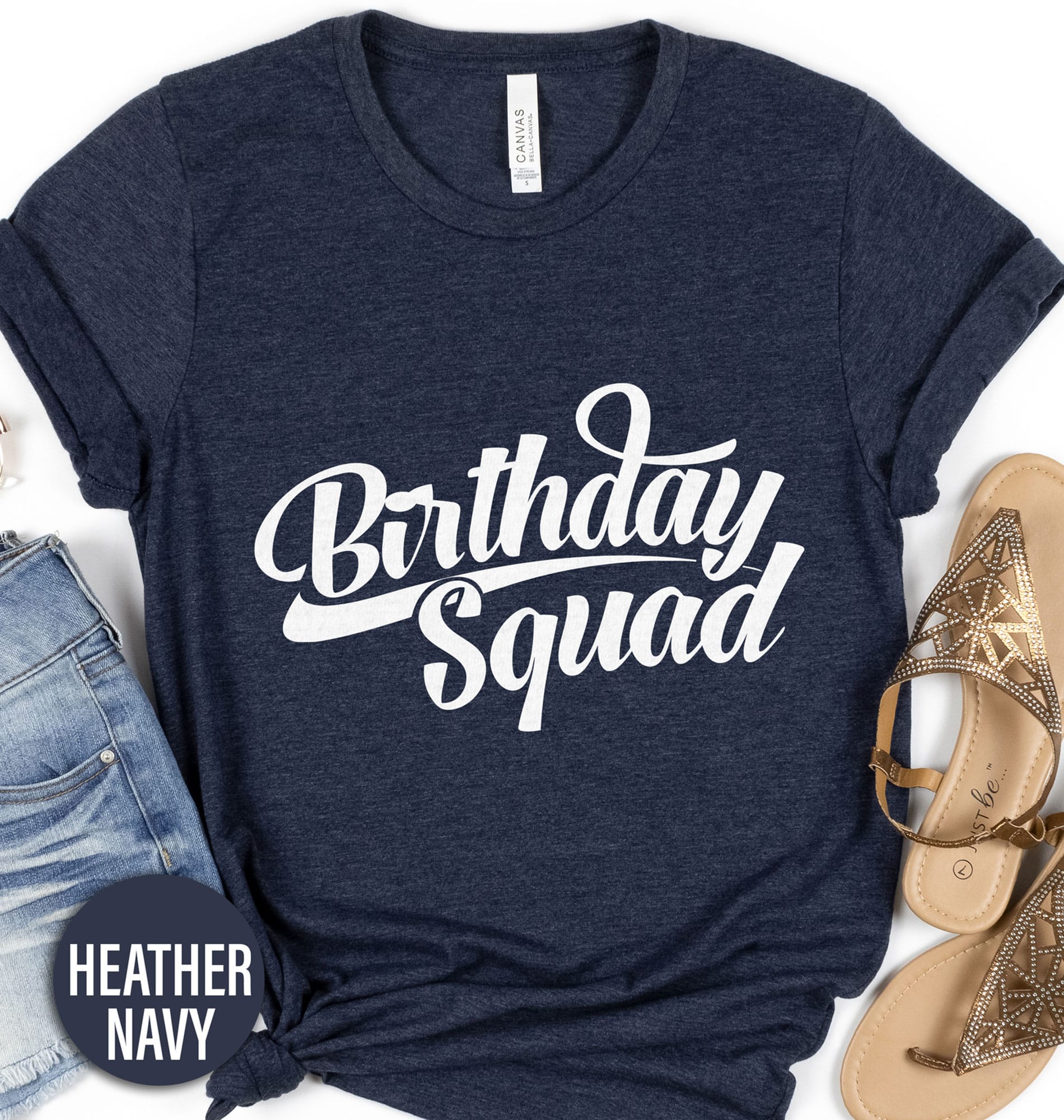 Birthday Squad Shirt Birthday Vacation The Birthday Squad Shirt comes in many different styles and colors.