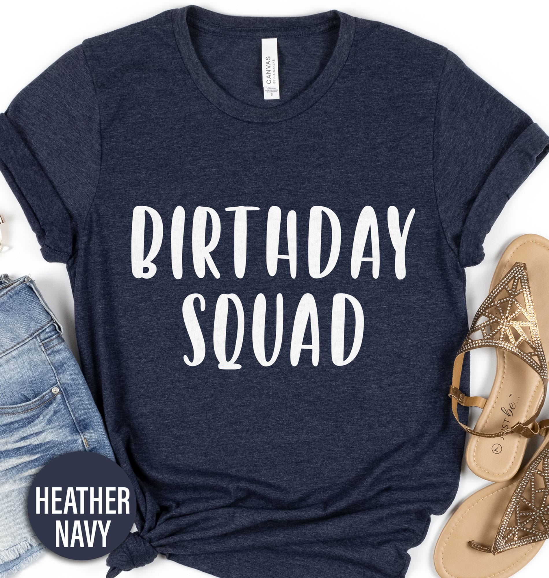 Birthday Squad Shirt Birthday Vacation The Birthday Squad Shirt comes in many different styles and colors.