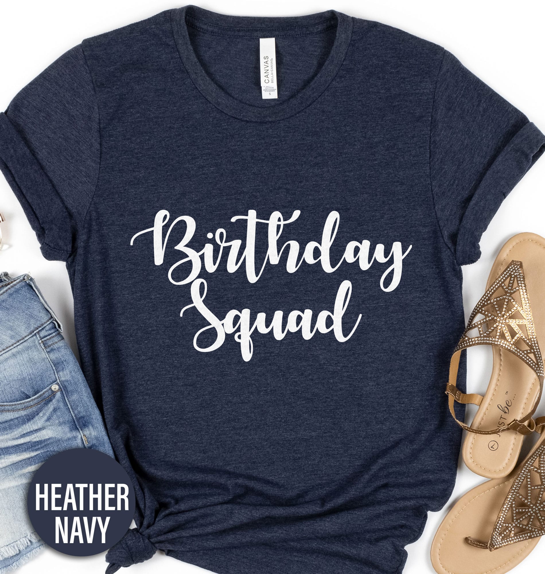 Birthday Squad Shirt Birthday Vacation The Birthday Squad Shirt comes in many different styles and colors.
