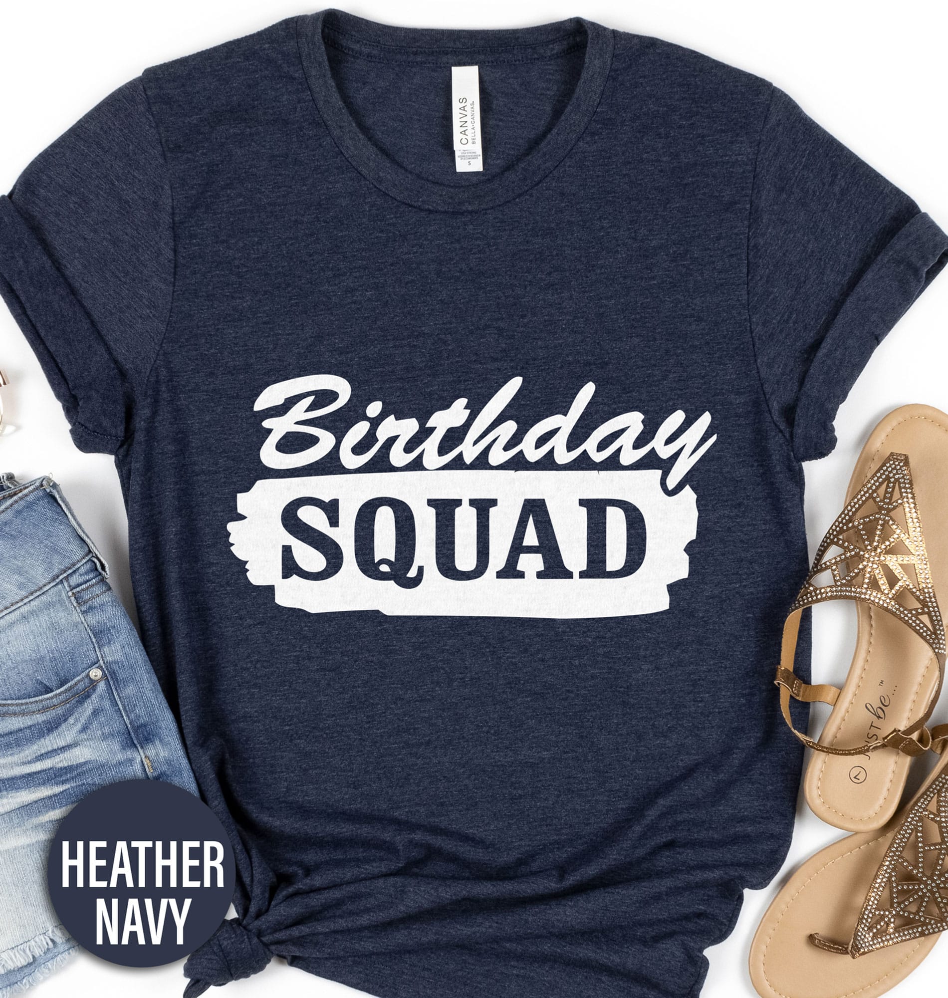Birthday Squad Shirt Birthday Vacation The Birthday Squad Shirt comes in many different styles and colors.