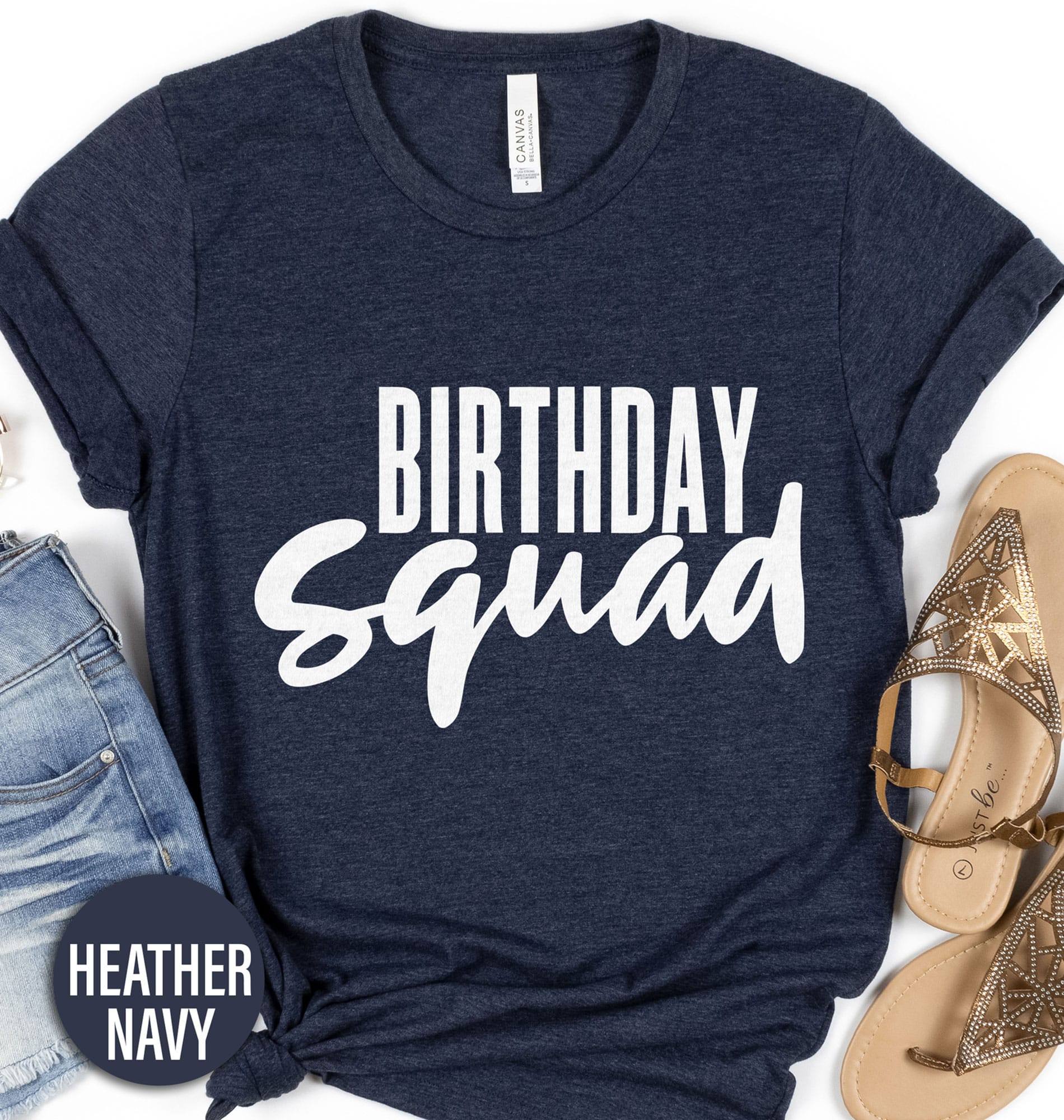 Birthday Squad Shirt Birthday Vacation The Birthday Squad Shirt comes in many different styles and colors.