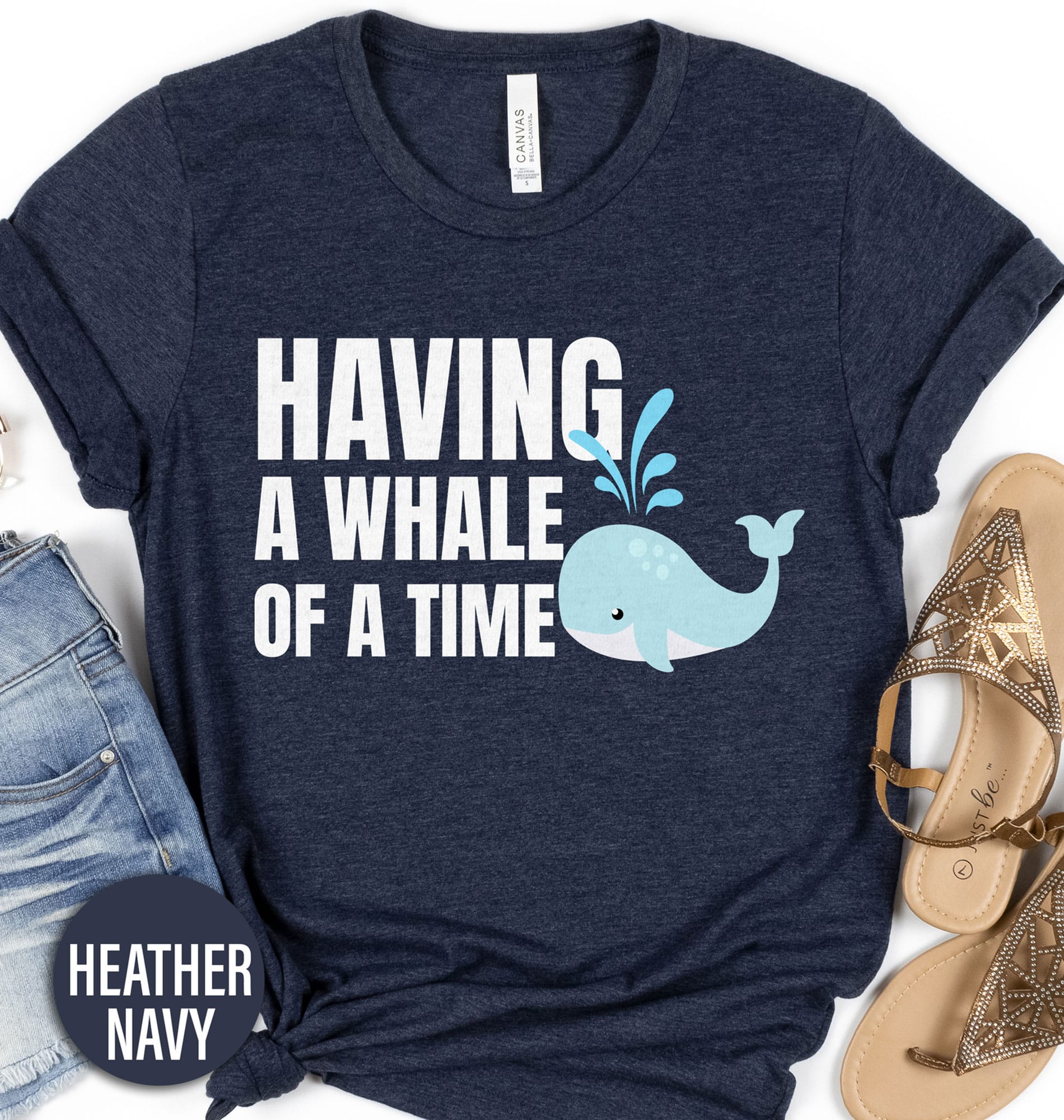 Whale of a Time Shirt Beach Vacation The Whale of a Time Shirt comes in many different styles and colors.