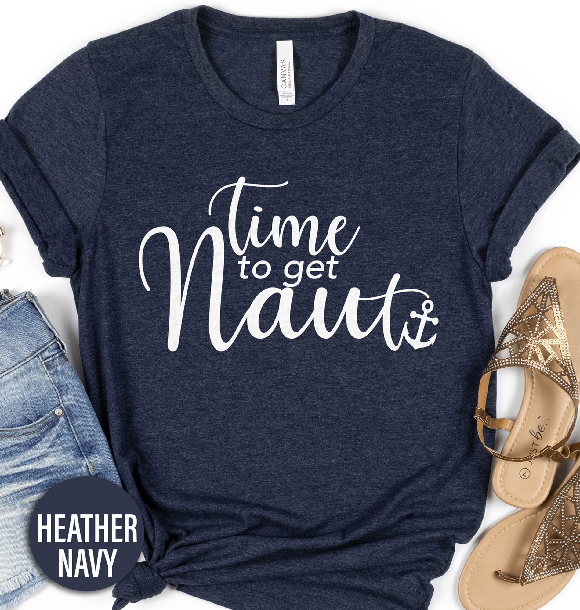Time to Get Nauti Cruise Shirt Beach Vacation The Time to Get Nauti Cruise Shirt comes in many different styles and colors.