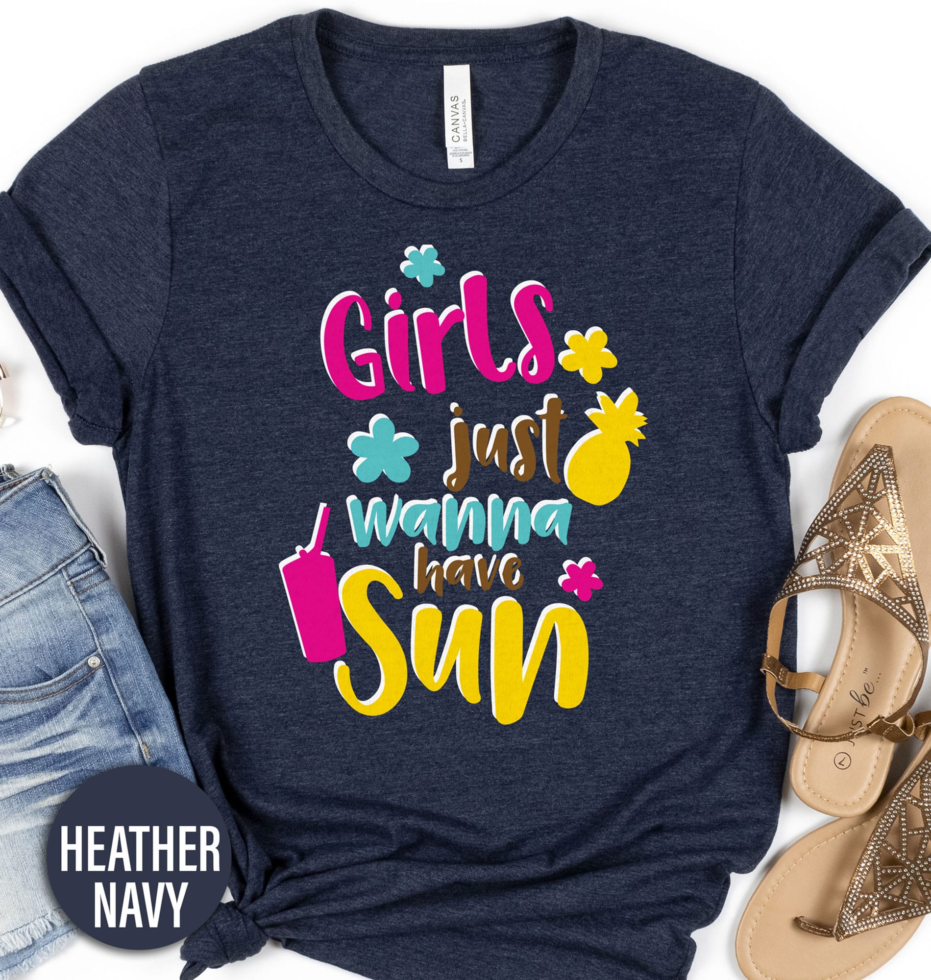 Girls Just Want to Have Sun Cruise Shirt Beach Vacation The Girls Just Want to Have Sun Cruise Shirt comes in many different styles and colors.