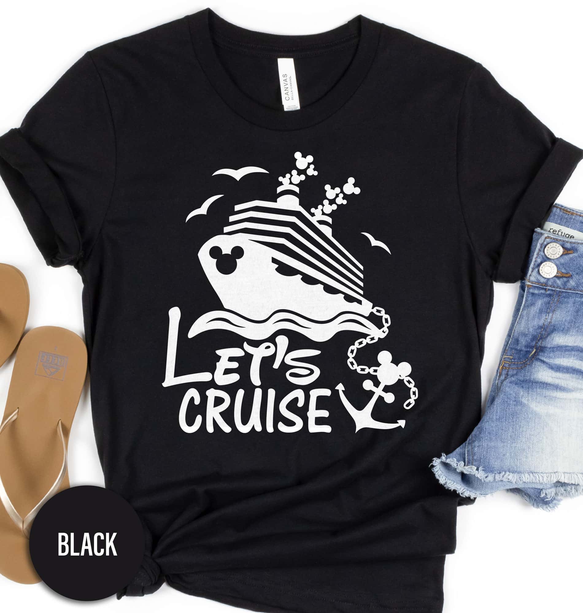 Let's Cruise Family t shirt Disney Vacation The Let's Cruise Family t shirt comes in many different styles and colors.