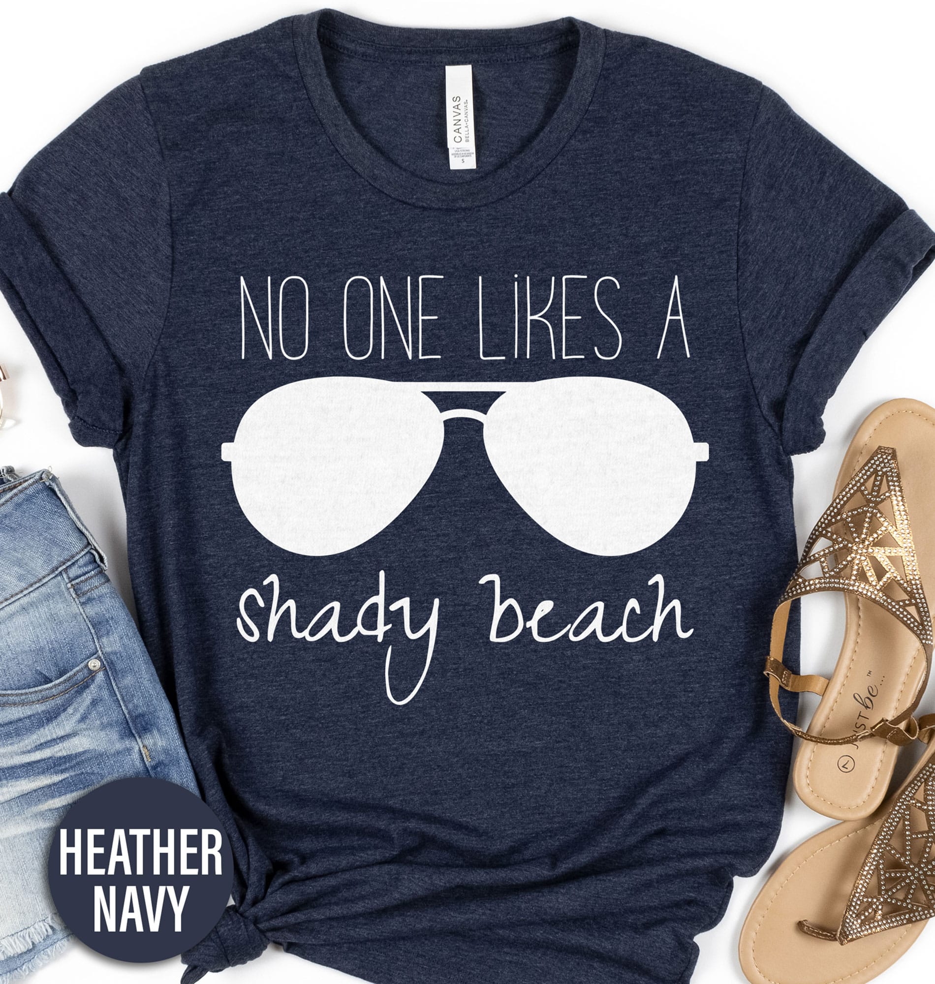 No One Likes A Shady Beach Tee Beach Vacation No One Likes A Shady Beach Tee - Shop Now for Trendy and Comfortable Beachwear
