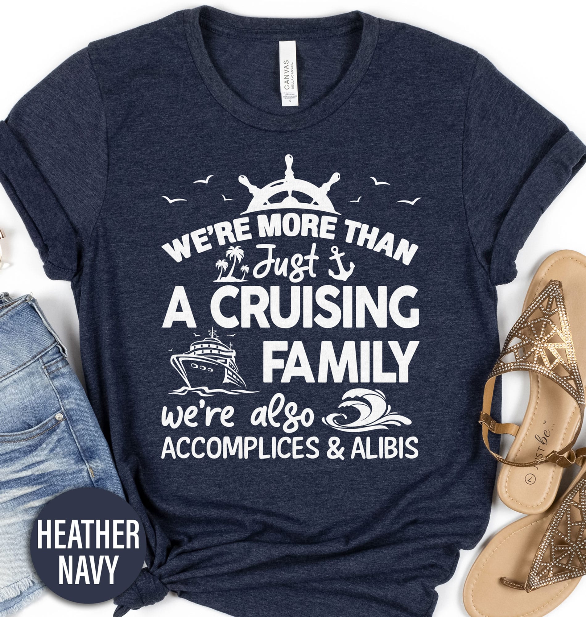 Cruise Family Accomplices Tee Cruise Vacation Shirts Cruise in Style with Our Family Accomplices Tee - Shop Now