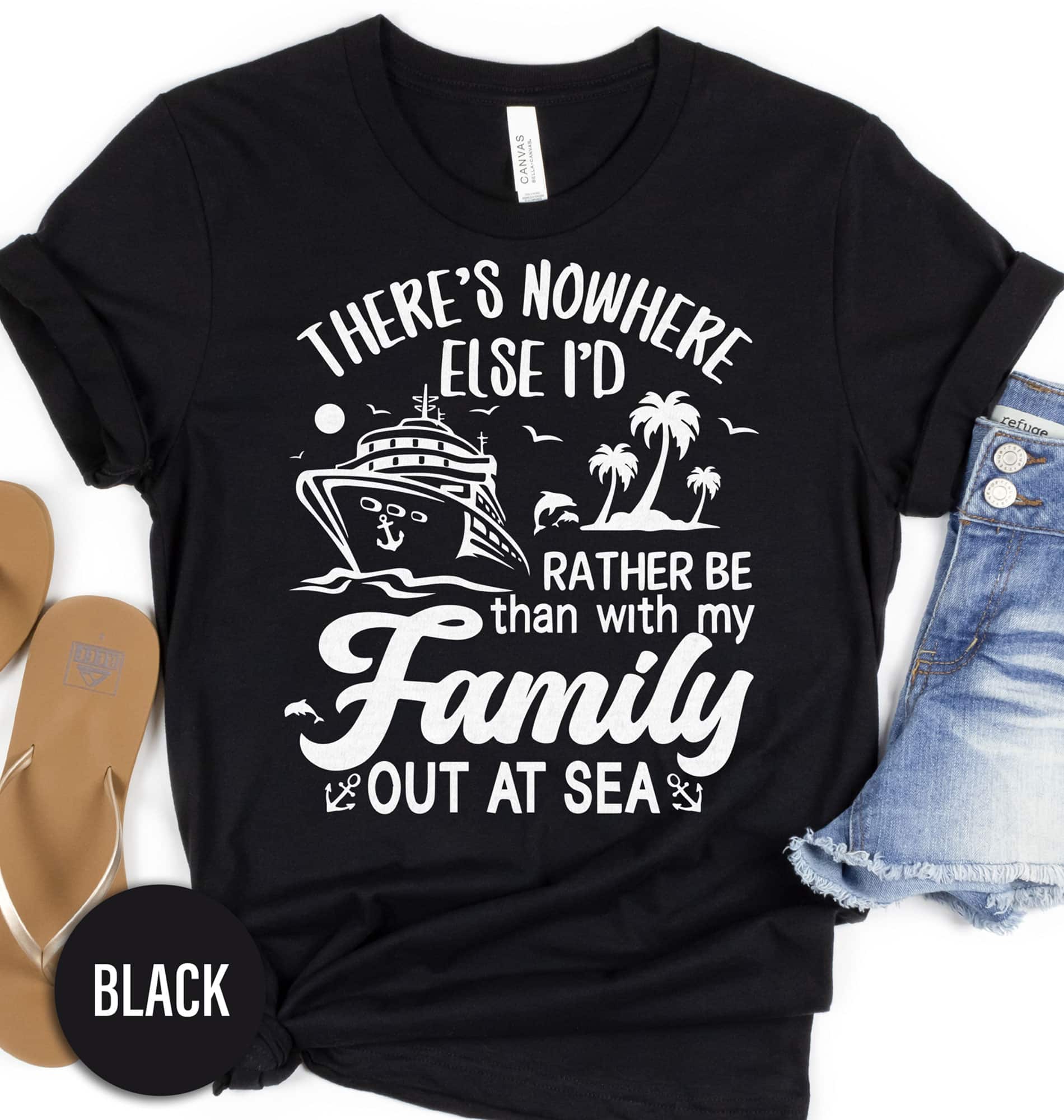Nowhere Else I'd Rather Be Family Tee Cruise Vacation Shirts Shop the Best Family Tees at Nowhere Else I'd Rather Be - Perfect for Any Occasion