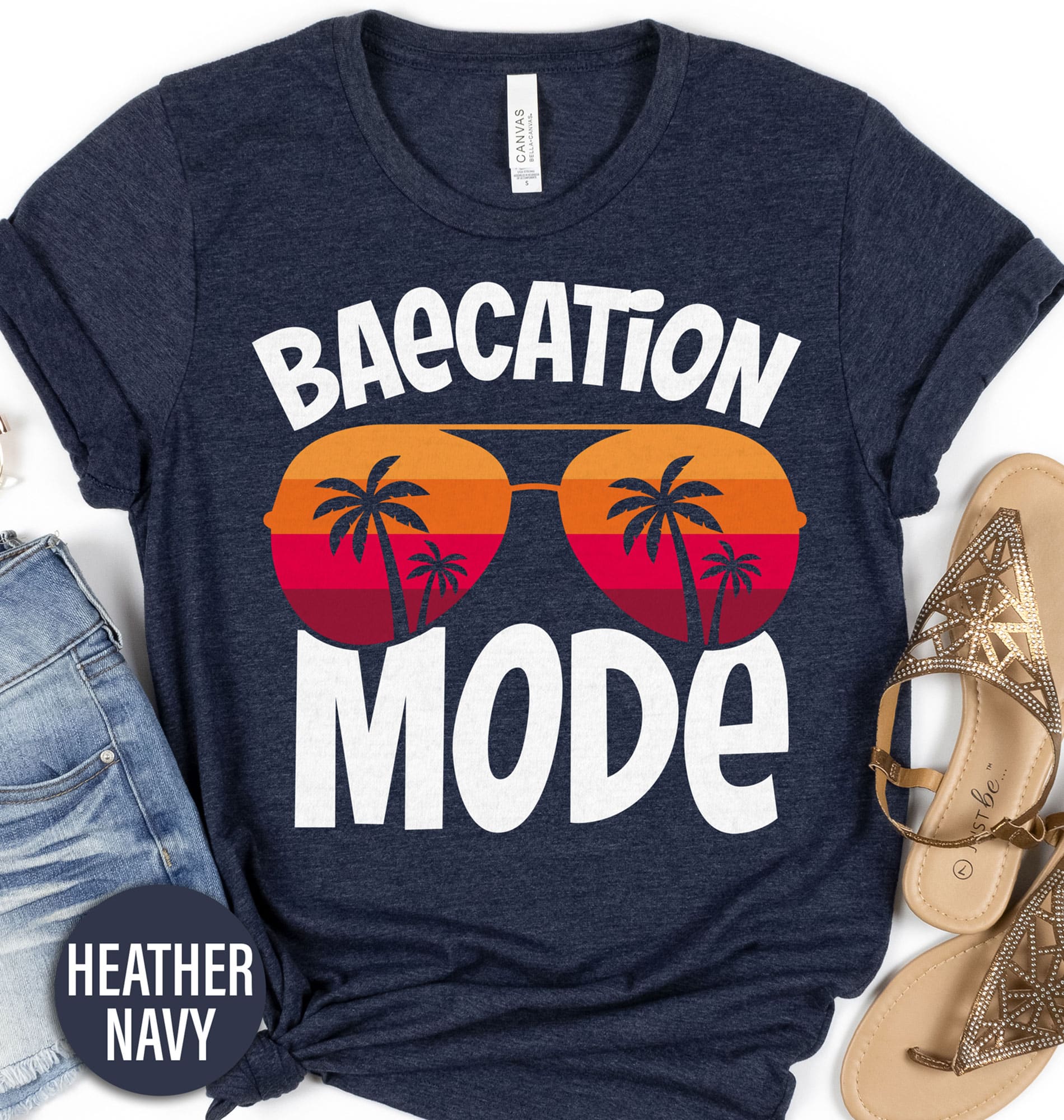 Baecation Mode Vacation Tee Beach Vacation Baecation Mode Vacation Tee - Perfect for Your Next Romantic Getaway