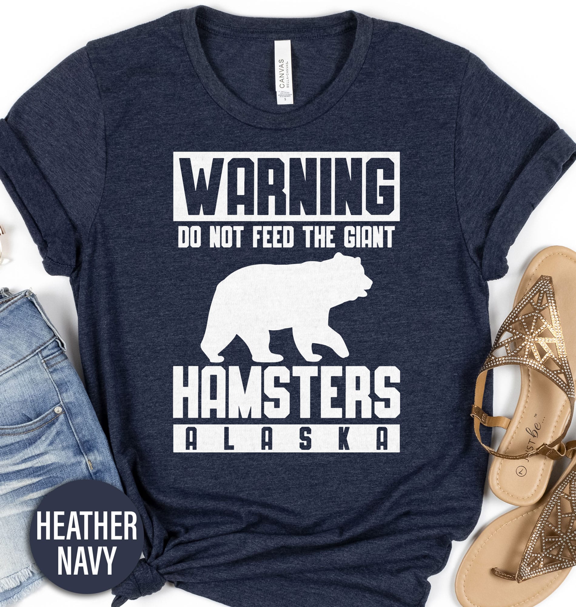 Do Not Feed Bear Hampster Tee Alaska Vacation Shirts Shop the Best Do Not Feed Bear Hampster Tee - Unique and Fun Designs
