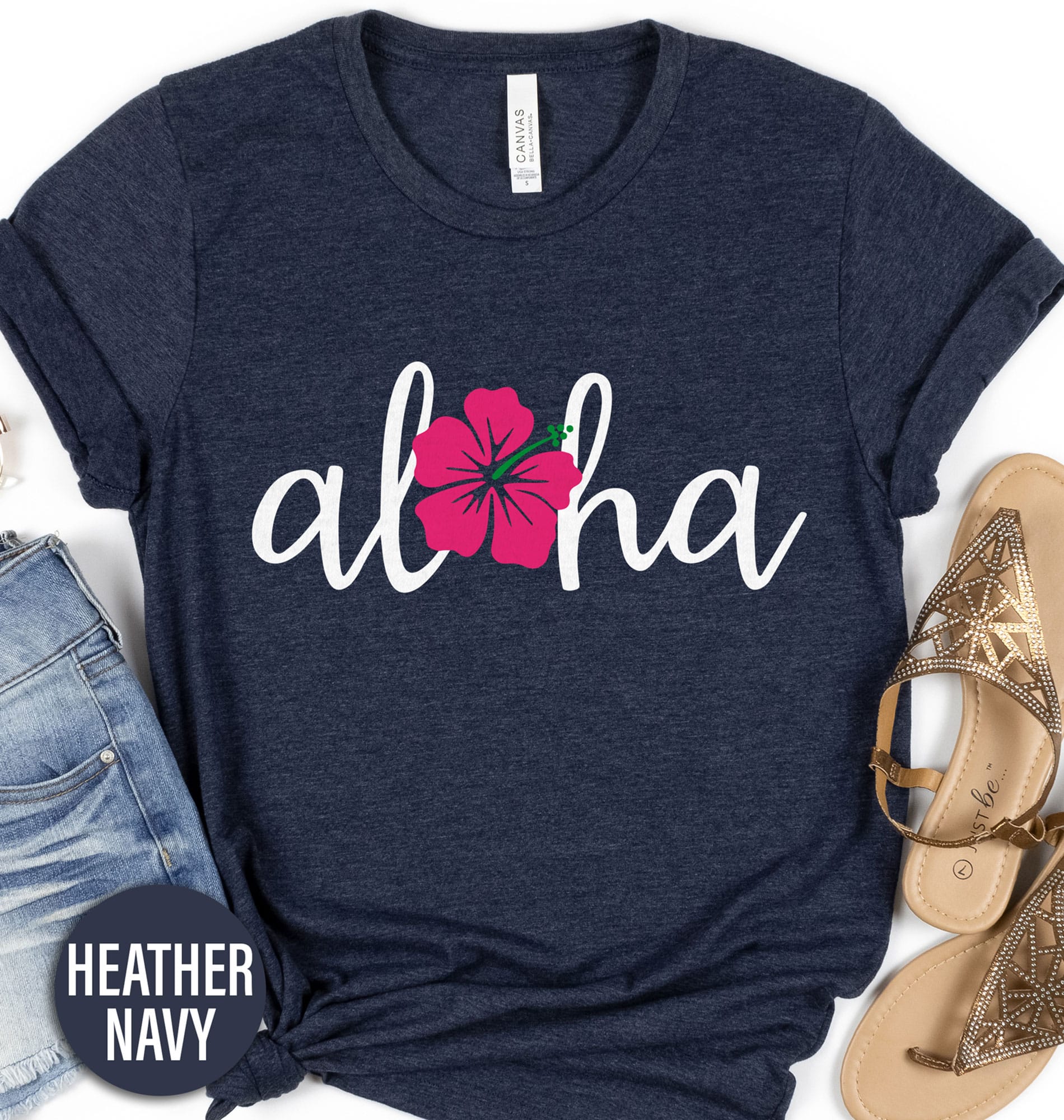 Aloha Hibiscus Flower Hawaii Tee Hawaii Vacation Shirts Shop the Best Aloha Hibiscus Flower Hawaii Tee Online