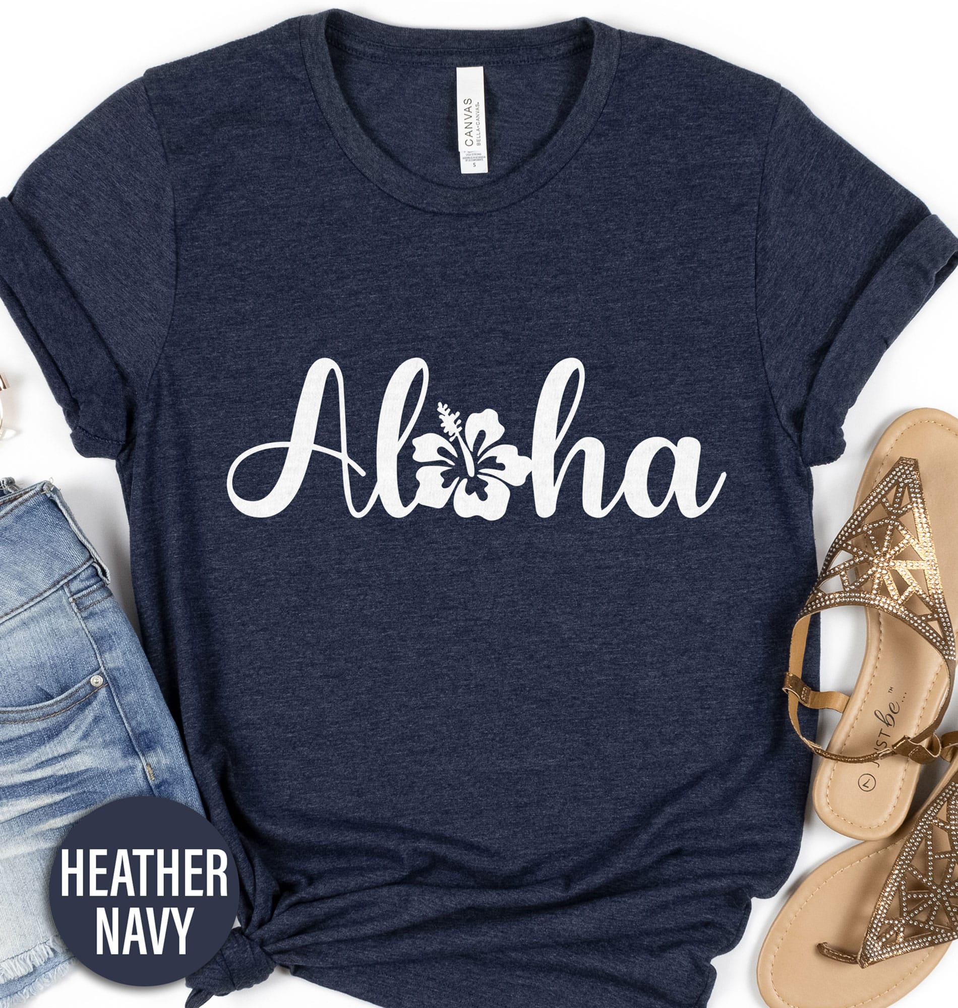 Aloha Hibiscus Floral Hawaii Tee Hawaii Vacation Shirts Shop the Best Aloha Hibiscus Floral Hawaii Tee Online