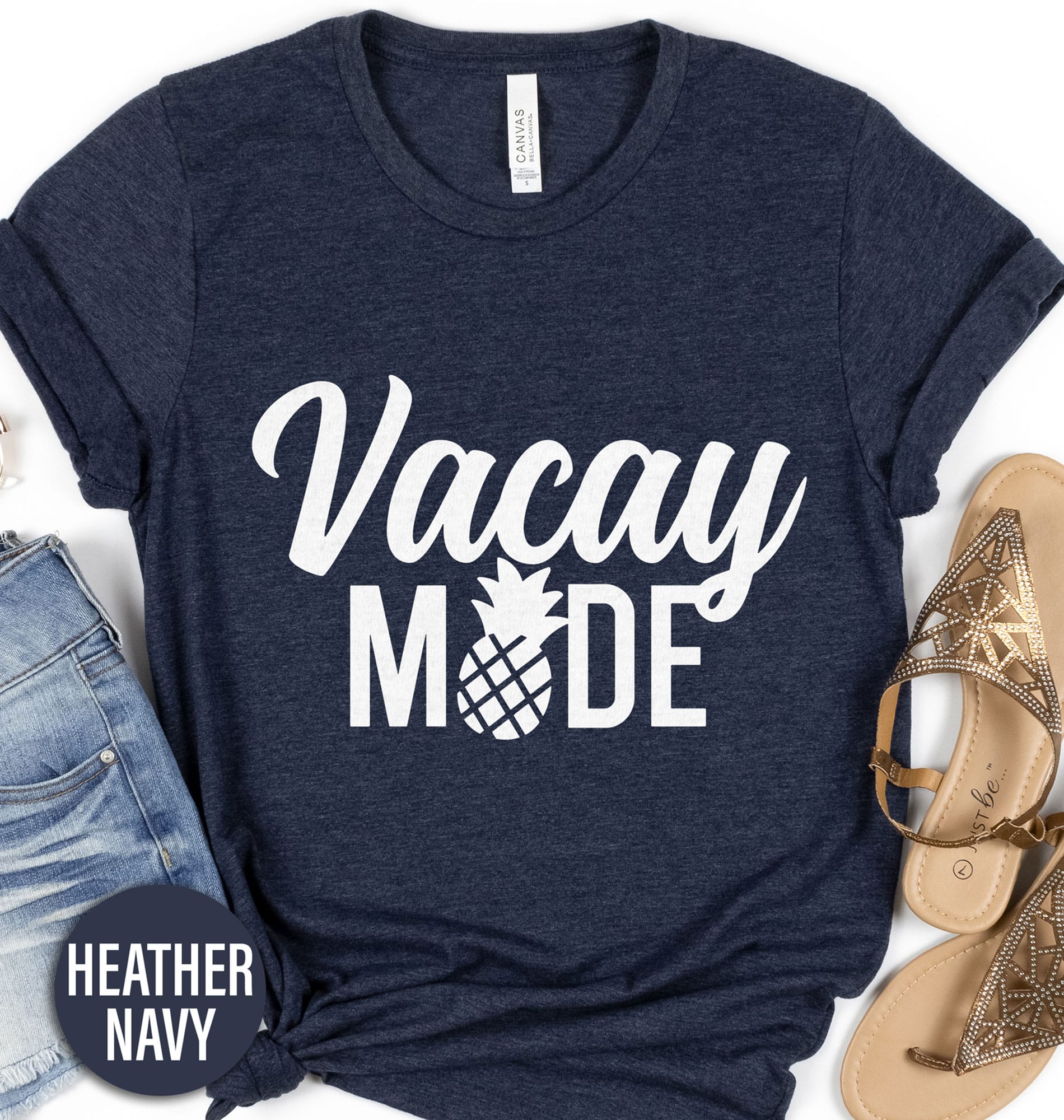 Vacay Mode Hawaii Pineapple Tee Hawaii Vacation Shirts Shop the Best Vacay Mode Hawaii Pineapple Tee