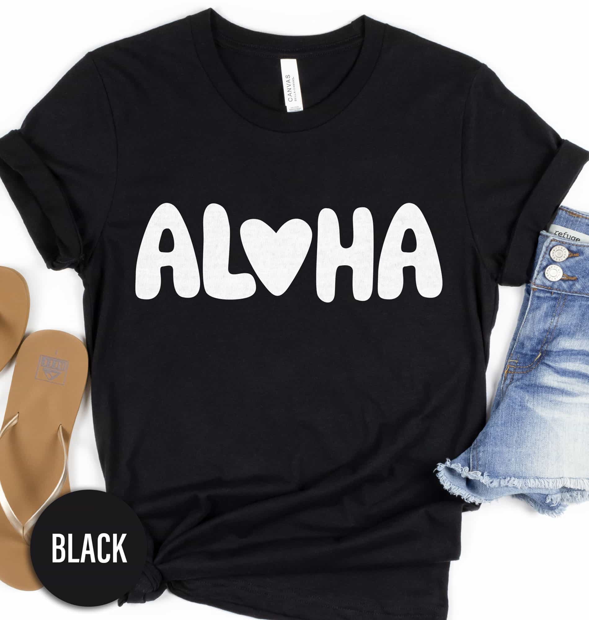 Aloha Heart Hawaii Vacation Tee Hawaii Vacation Shirts Shop the Best Aloha Heart Hawaii Vacation Tee