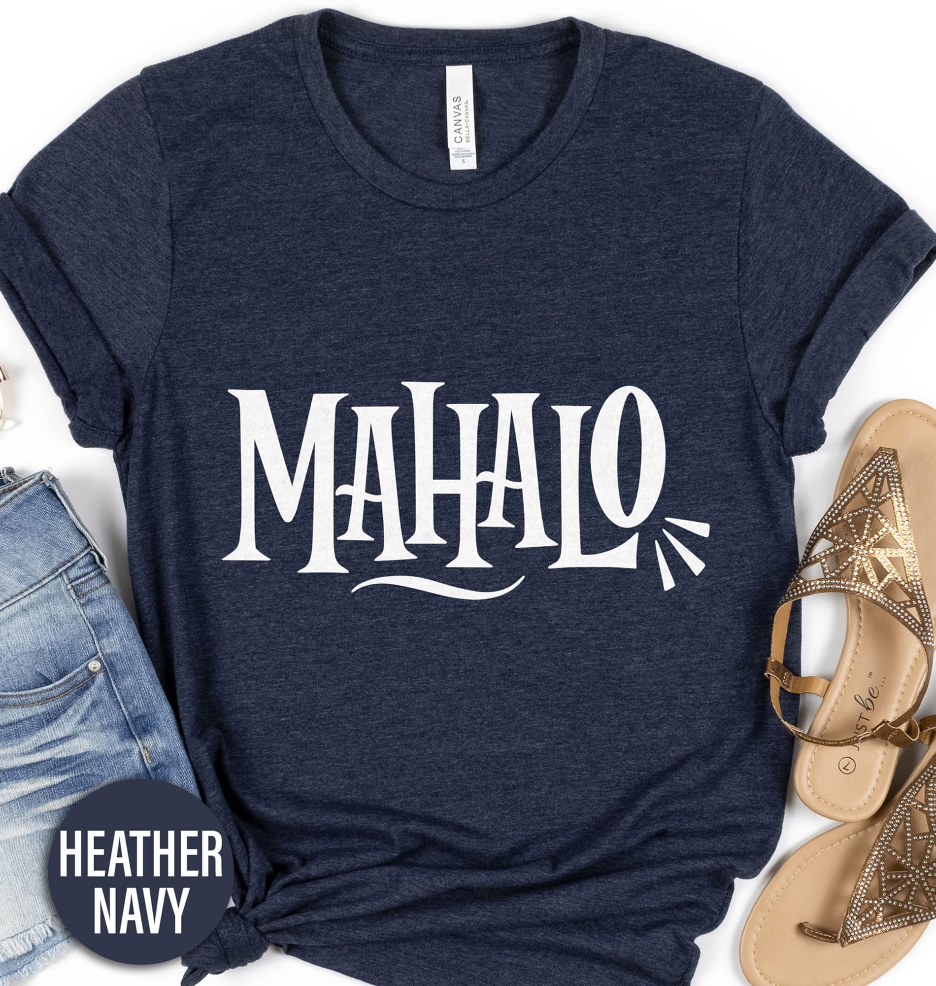 Mahalo Hawaii Calligraphy Teee Hawaii Vacation Shirts Shop Mahalo Hawaii Calligraphy Tees - Unique Designs and Quality Materials