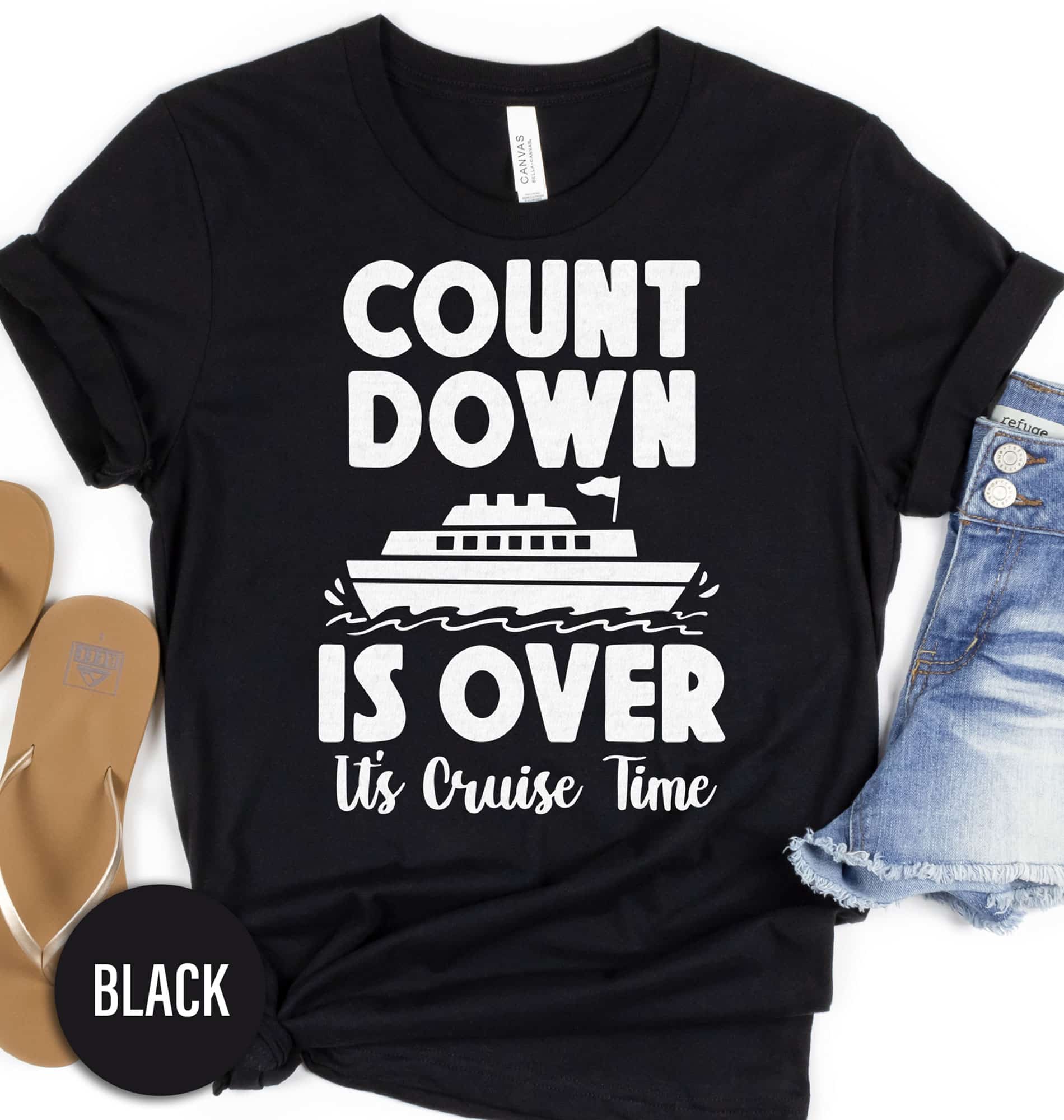 Count Down Over Cruise Tee Cruise Vacation Shirts Shop the Best Count Down Over Cruise Tee Online - Get Yours Today
