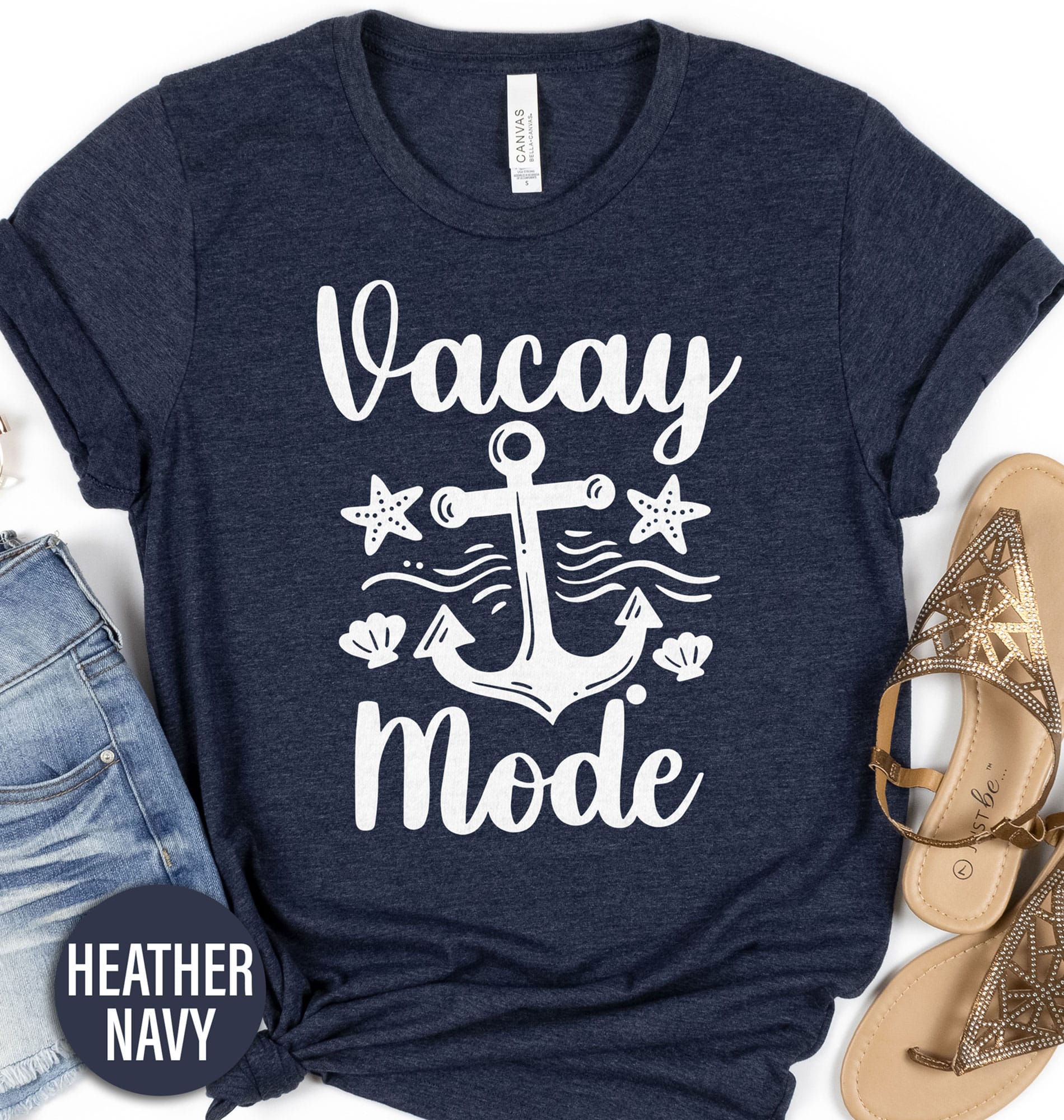 Vacay Mode Anchor Cruise Tee Cruise Vacation Shirts Shop the Best Vacay Mode Anchor Cruise Tee