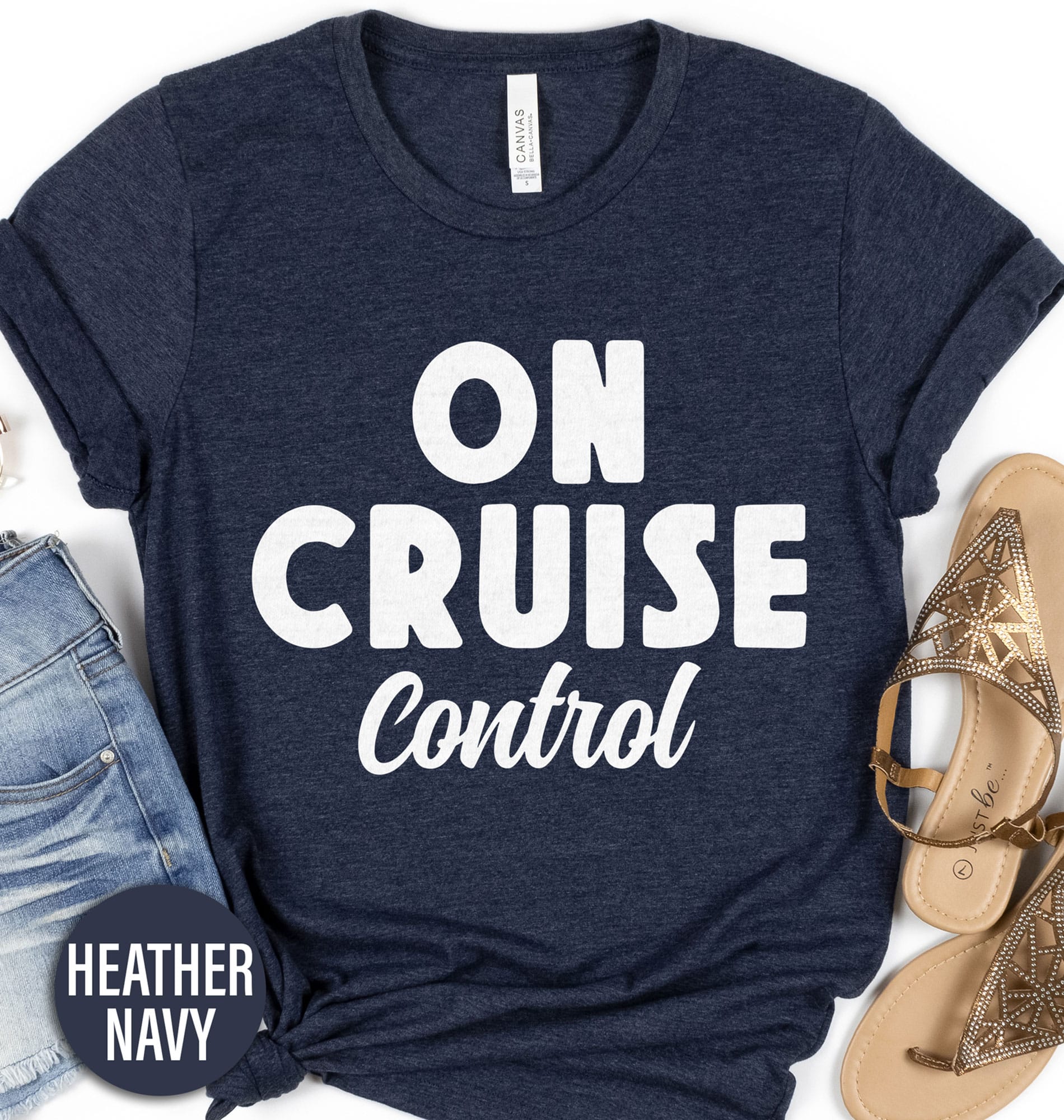 On Cruise Control Vacation Tee Cruise Vacation Shirts On Cruise Control Vacation Tee - Shop the Best Vacation Tees Online