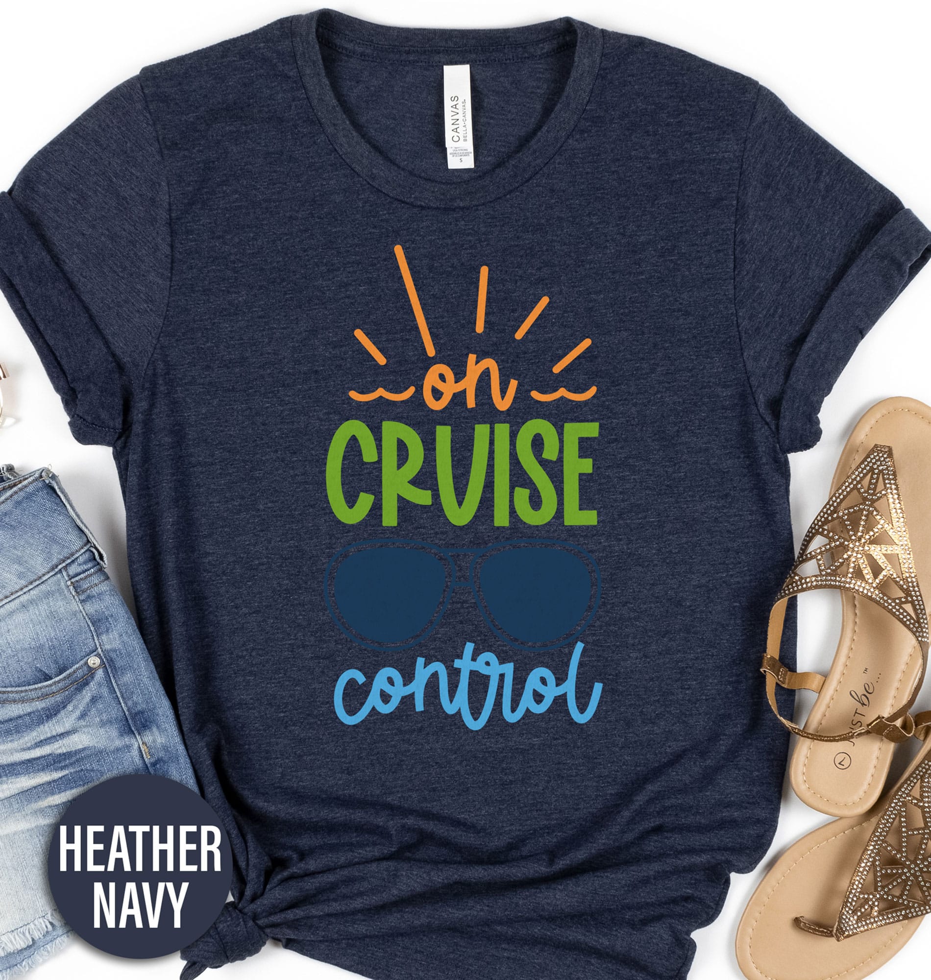 On Cruise Control Colorful Tee Vacation Shirts On Cruise Control Colorful Tee - Shop Now for Vibrant and Stylish Shirts