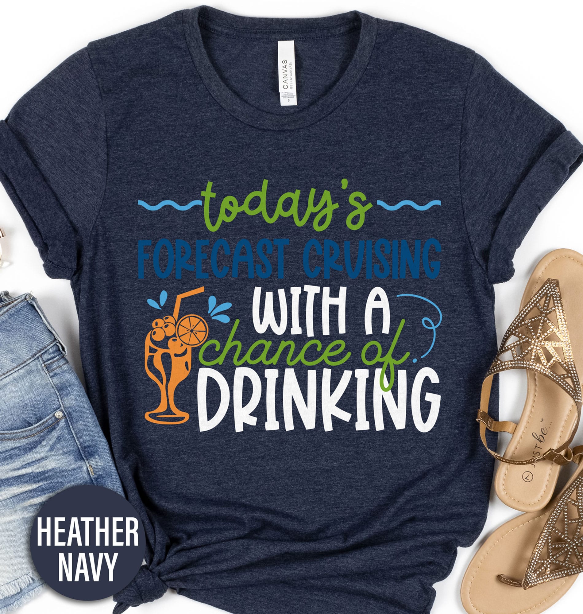 Forecast Cruising And Drinking Tee Vacation Shirts Shop the Best Forecast Cruising and Drinking Tees Online - Perfect for Your Next Adventure