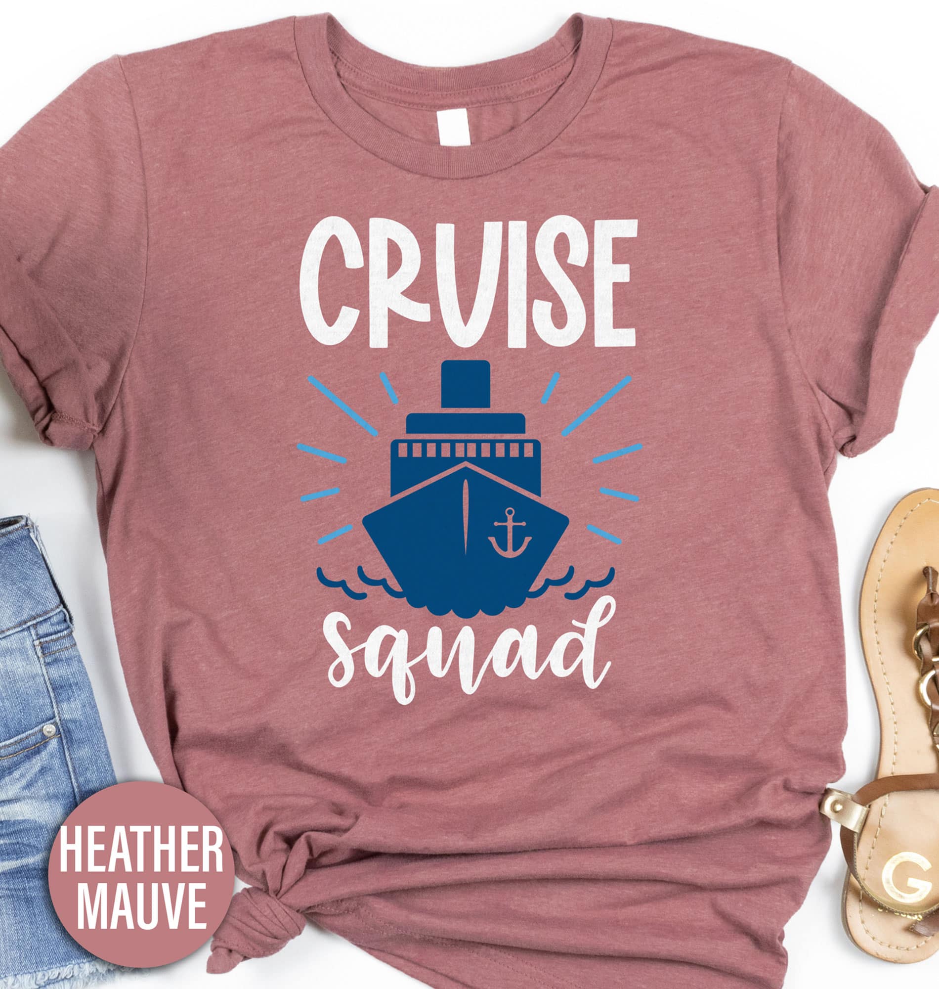 Cruise Squad Boat Tee Vacation Shirts Shop the Best Boat Tees at Cruise Squad - High-Quality and Stylish Designs