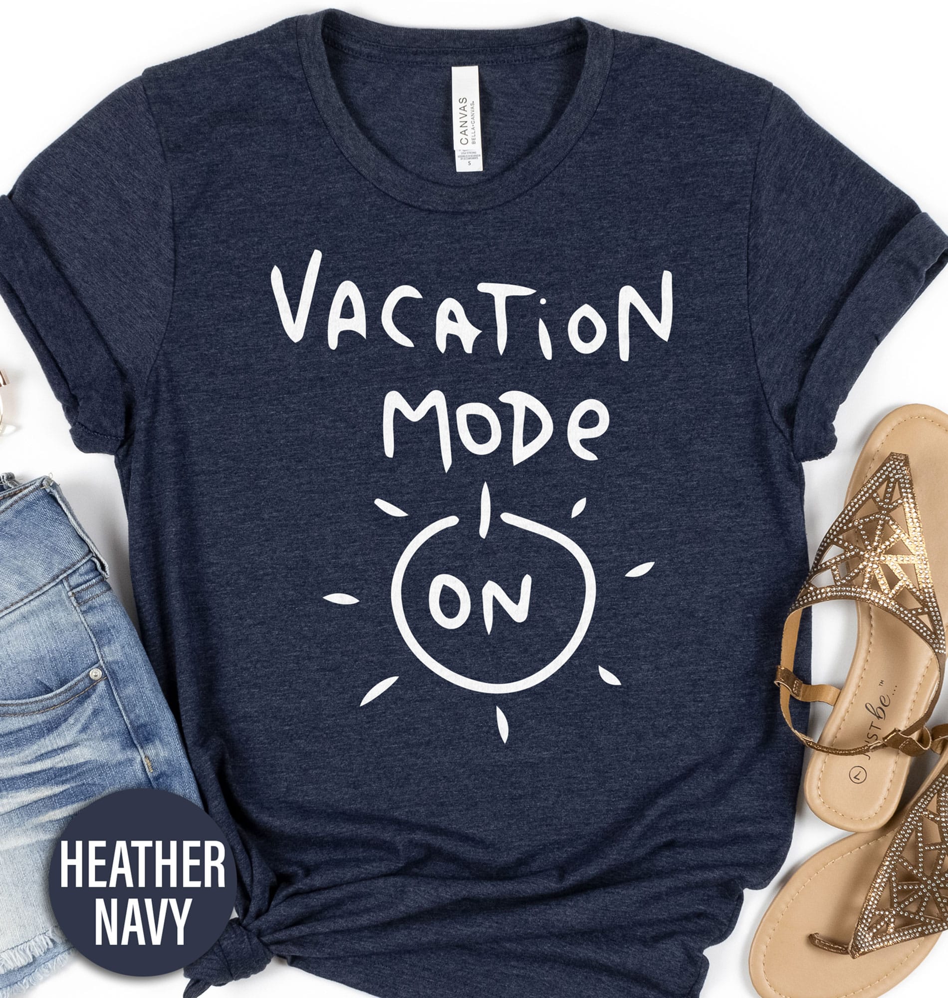 Vacation Mode On Calligraphy Tee Vacation Shirts Shop the Best Vacation Mode On Calligraphy Tee - Perfect for Your Next Getaway