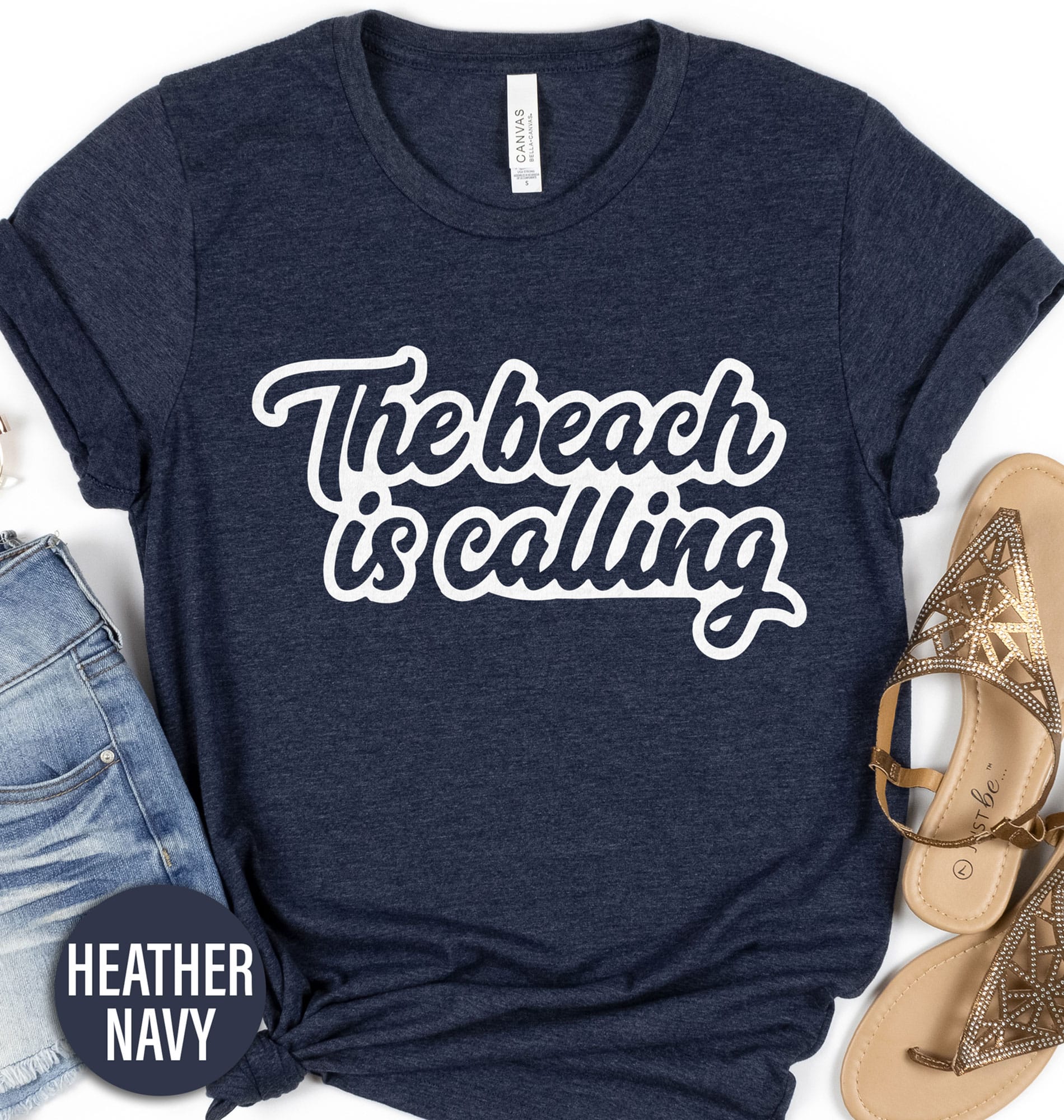 The Beach Is Calling Tee Vacation Shirts Shop The Beach Is Calling Tee - Perfect for Your Next Beach Adventure