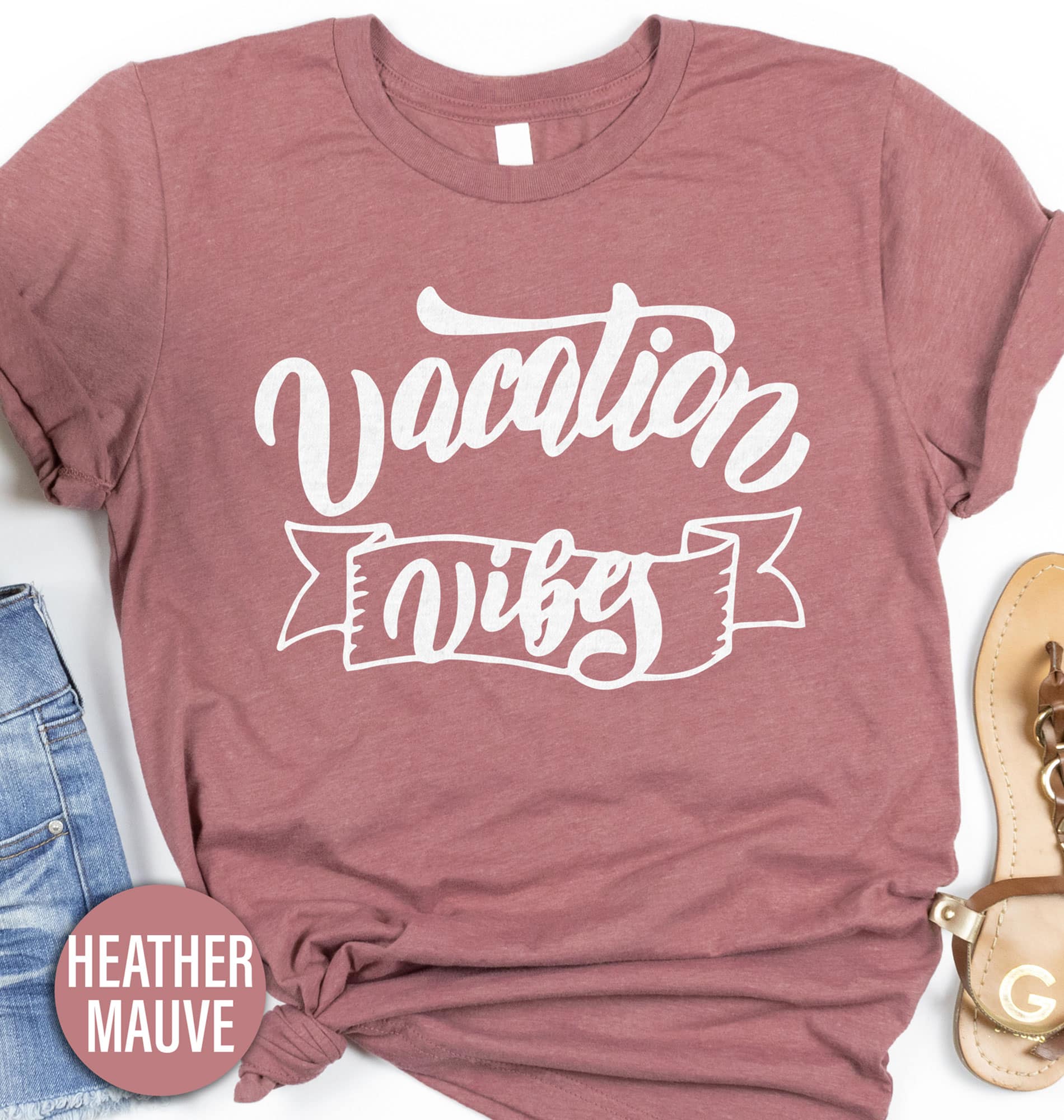 Vacation Vibes Banner Summer Tee Vacation Shirts Shop the Latest Vacation Vibes Banner Summer Tees - Perfect for Your Next Getaway