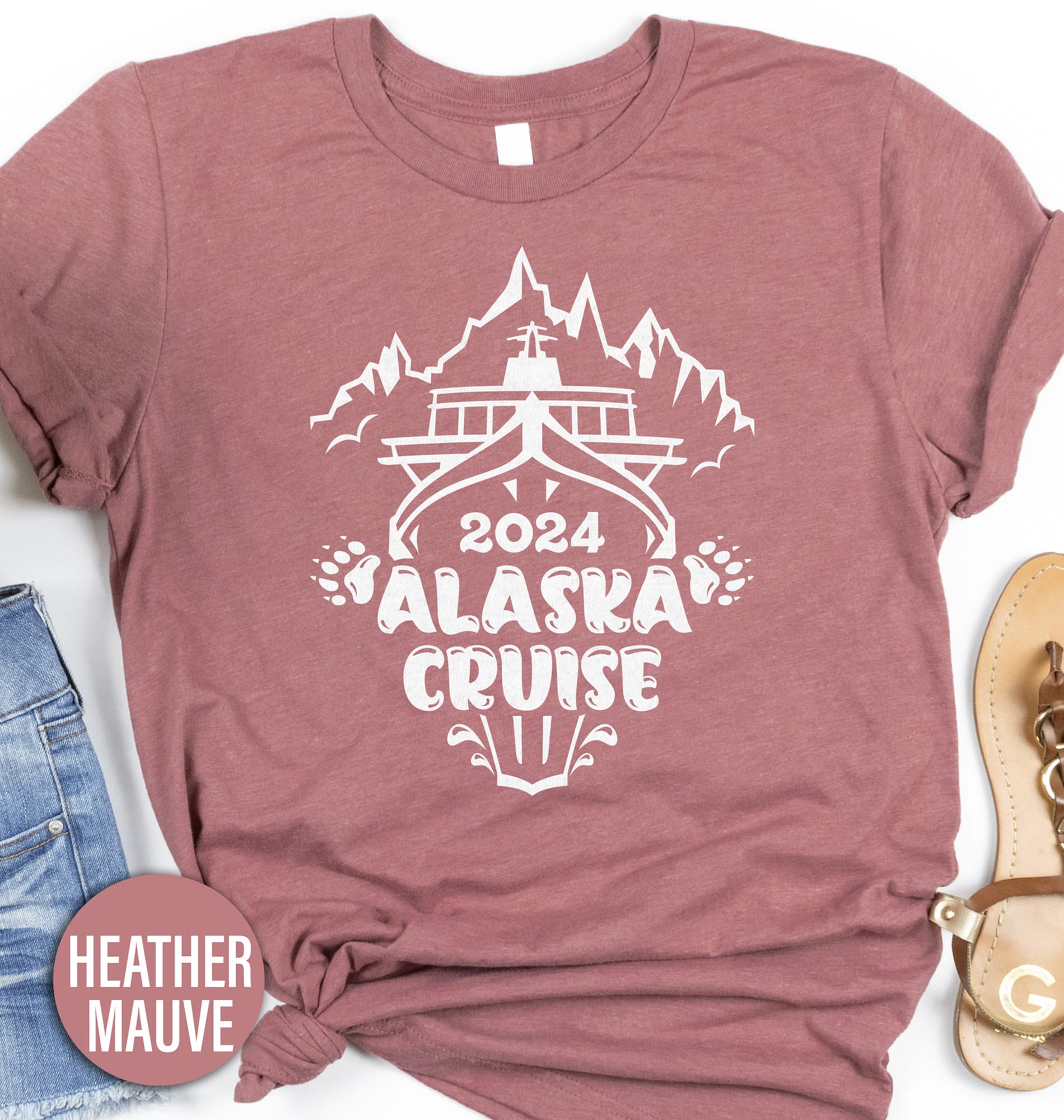 2024 Alaska Cruise Ship Vacation Tee