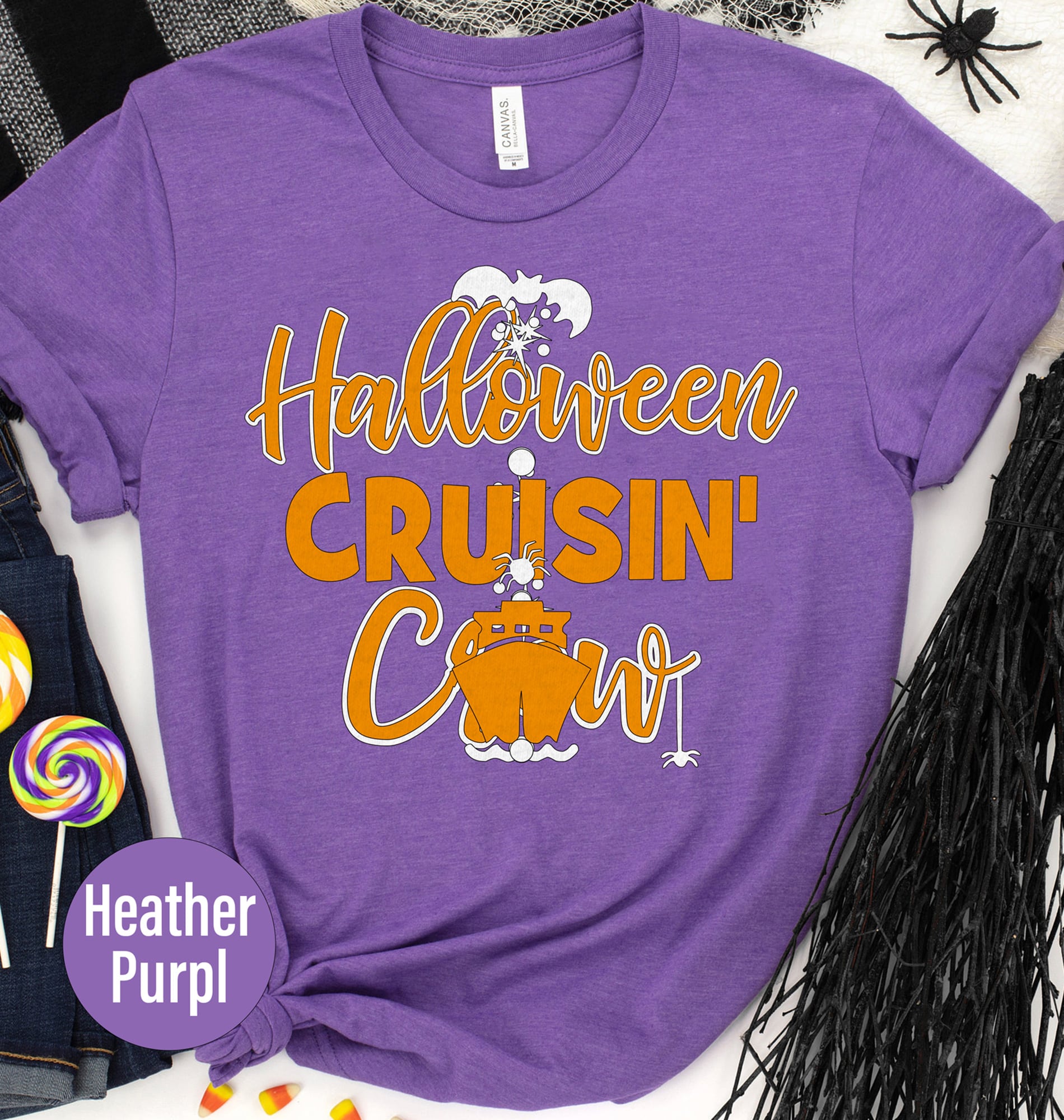 Halloween Cruisin' Casual Tee - VacationShirts Join the Cruisin Crew with our Casual Halloween Cruise T-Shirt