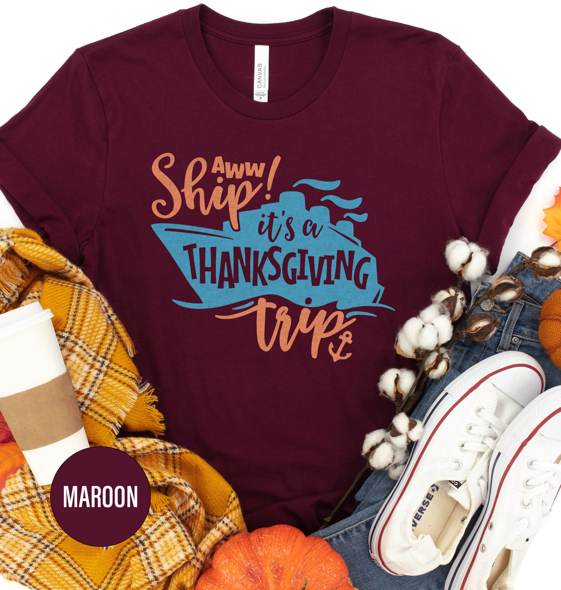 Thanksgiving Cruise Tee - Aww Ship Trip!