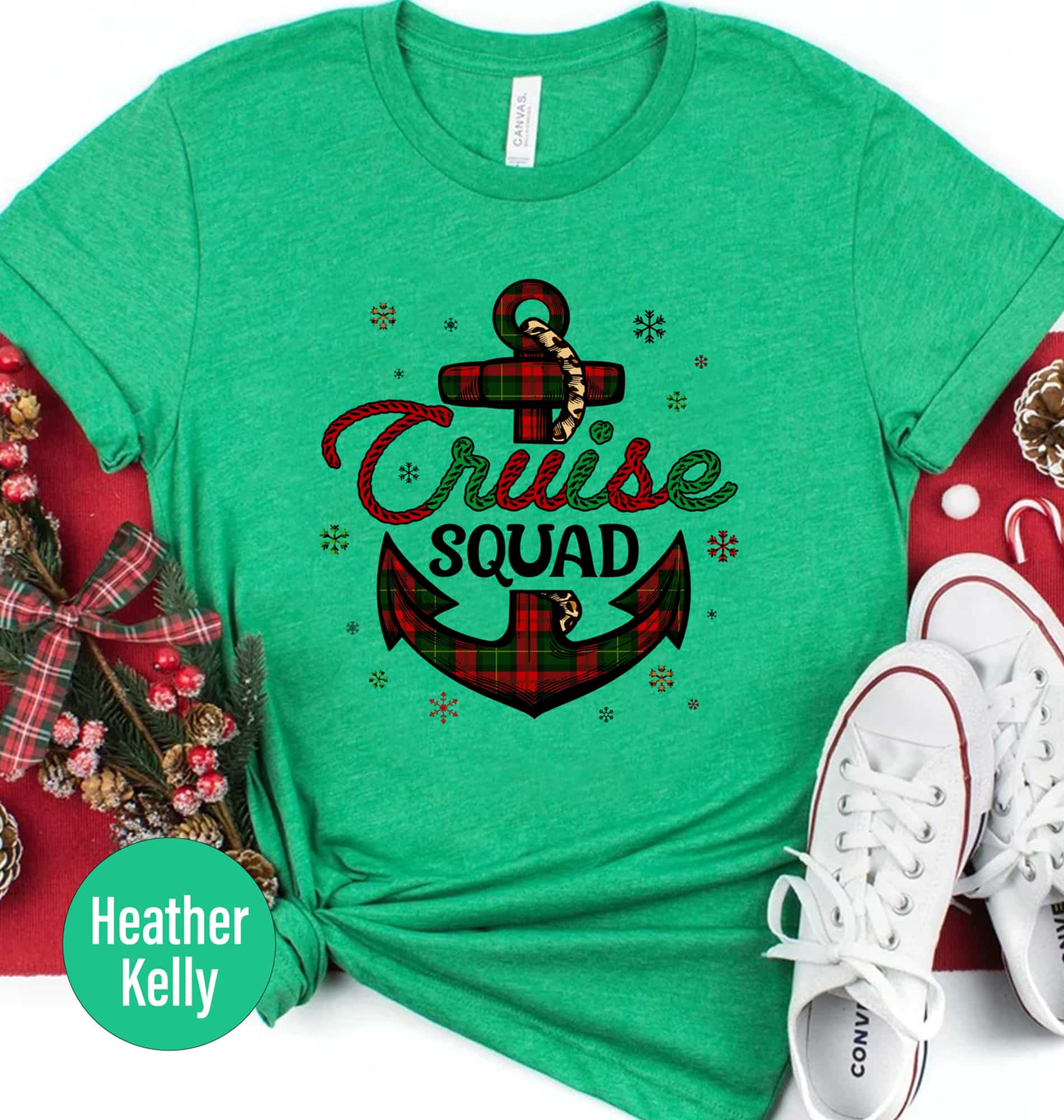 Cruise Squad Xmas Voyage Tee from VacationShirts Join the Cruise Squad with our festive Christmas Cruise T-Shirt