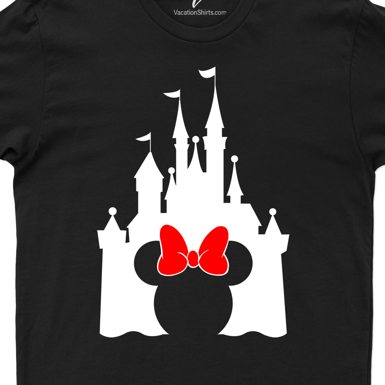 Minnies Disney Castle Shirt Disney Vacation Shirts Embrace the magic with our Minnie's Disney Castle Shirt from VacationShirts.com! Perfect for Disney enthusiasts, this enchanting tee features a dazzling Minnie Mouse Castle design, blending Disney Princess charm with Minnie's iconic style. Ideal for family trips to the Magic Kingdom, it's a must-have for any Disney vacation wardrobe. Dive into the Disney Park spirit with this captivating Minnie Mouse outfit!