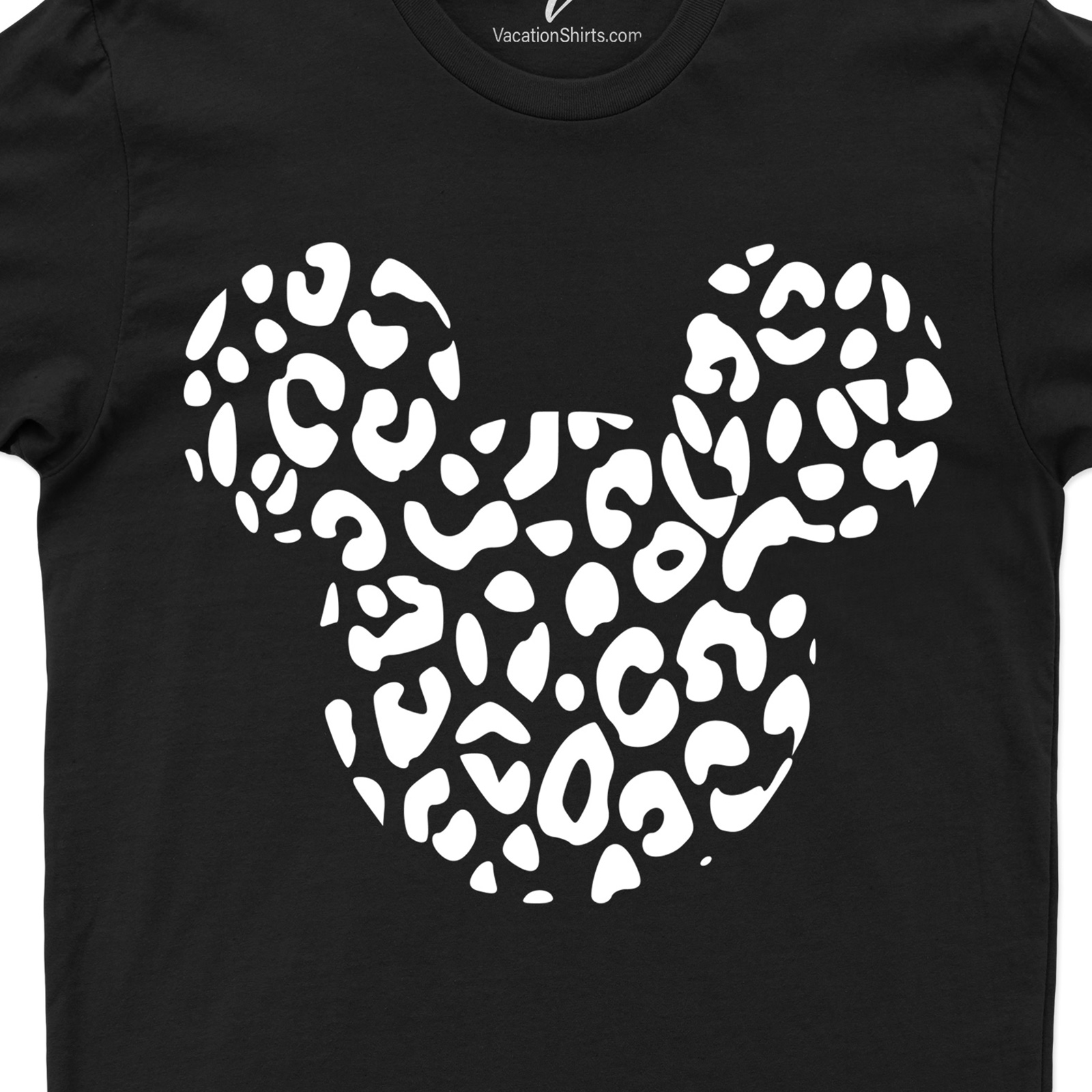 Cheetah Print Mickey Shirt Disney Vacation Shirts Unleash your wild side with our Cheetah Print Mickey Shirt from VacationShirts.com! This Disney Safari Shirt blends iconic Mickey Mouse charm with a fierce leopard print, creating a unique Disney Animal Print Tee. Perfect for Disney enthusiasts, this Leopard Mickey T-Shirt is a must-have for your animal pattern Disney apparel collection.