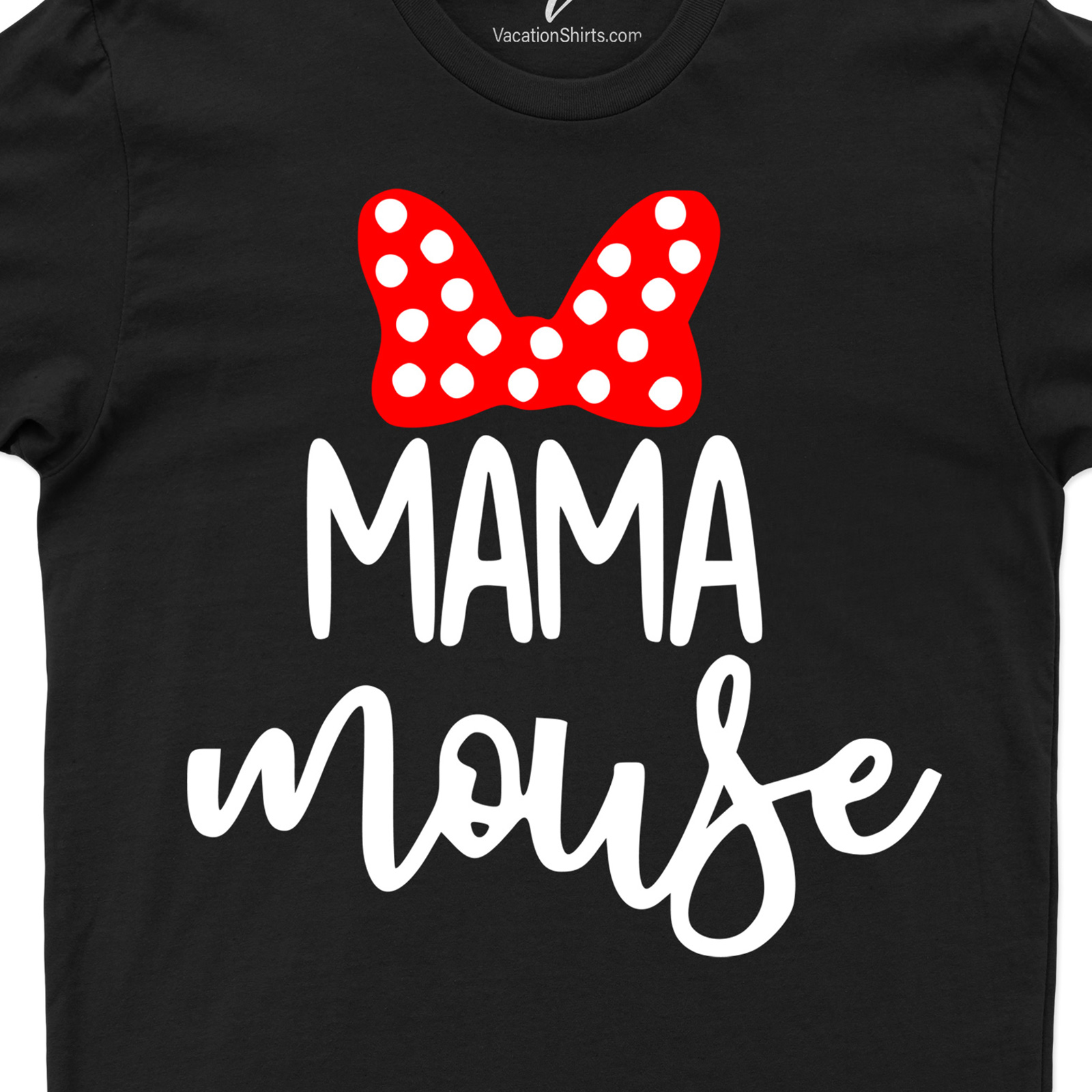 Mama Mouse Disney Shirt Disney Vacation Shirts Discover the enchanting Mama Mouse Disney Shirt from VacationShirts.com, the perfect blend of style and magic for every Disney Mom. This personalized Disney Mom Tee, featuring adorable Mickey Mouse Mom Shirt designs, is ideal for matching Disney outfits. Elevate your Disney vacation apparel with this custom, cute Disney top for moms.